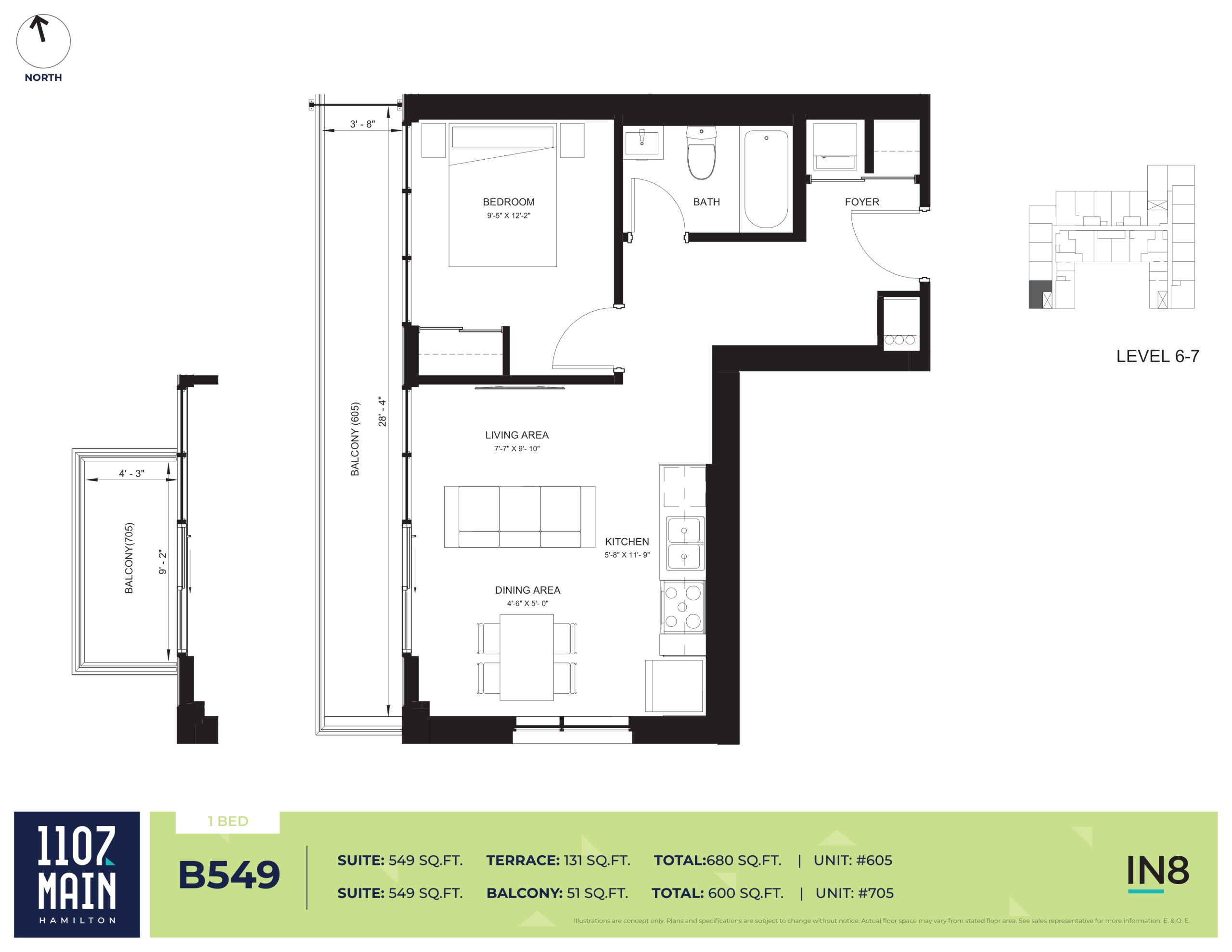 B549 floor plan