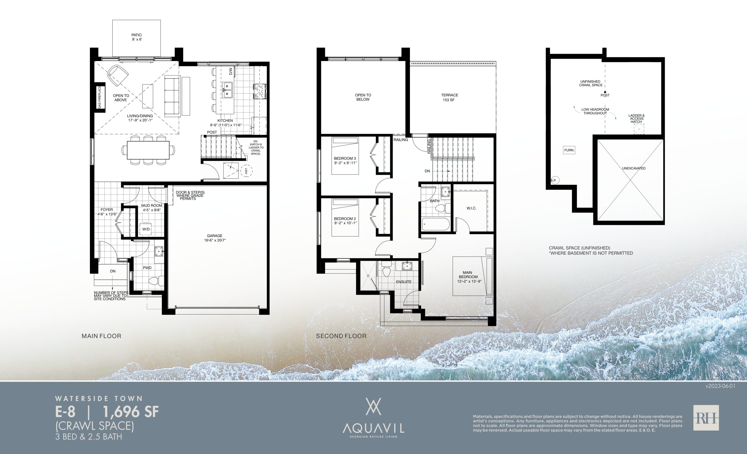 E-8 (Crawl Space) floor plan