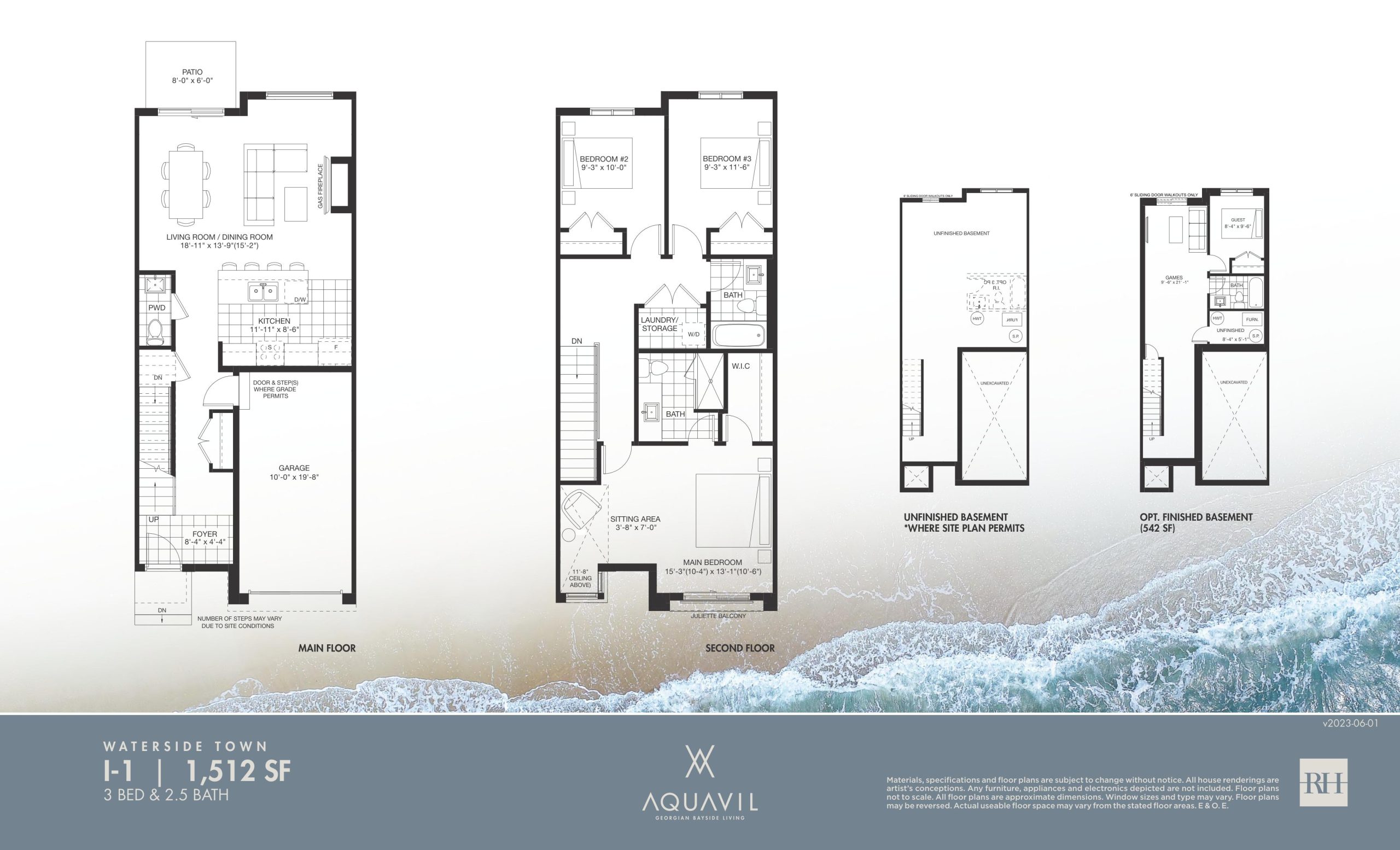 I-1 (Basement) floor plan