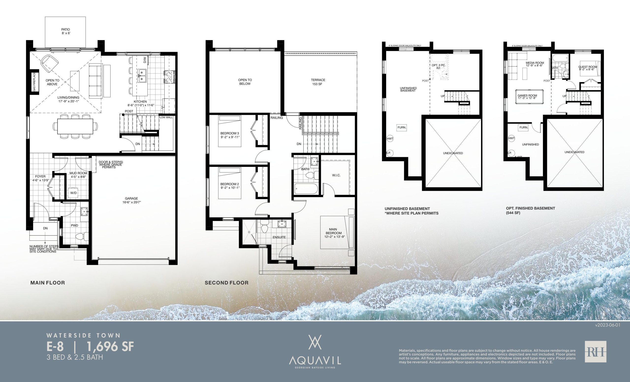 E-8 (Basement) floor plan