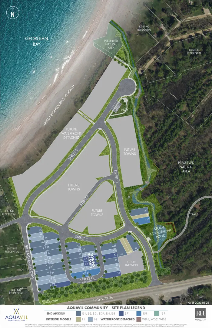 AquaVil Waterfront Community on Georgian Bay in The Blue Mountains — rendering 11