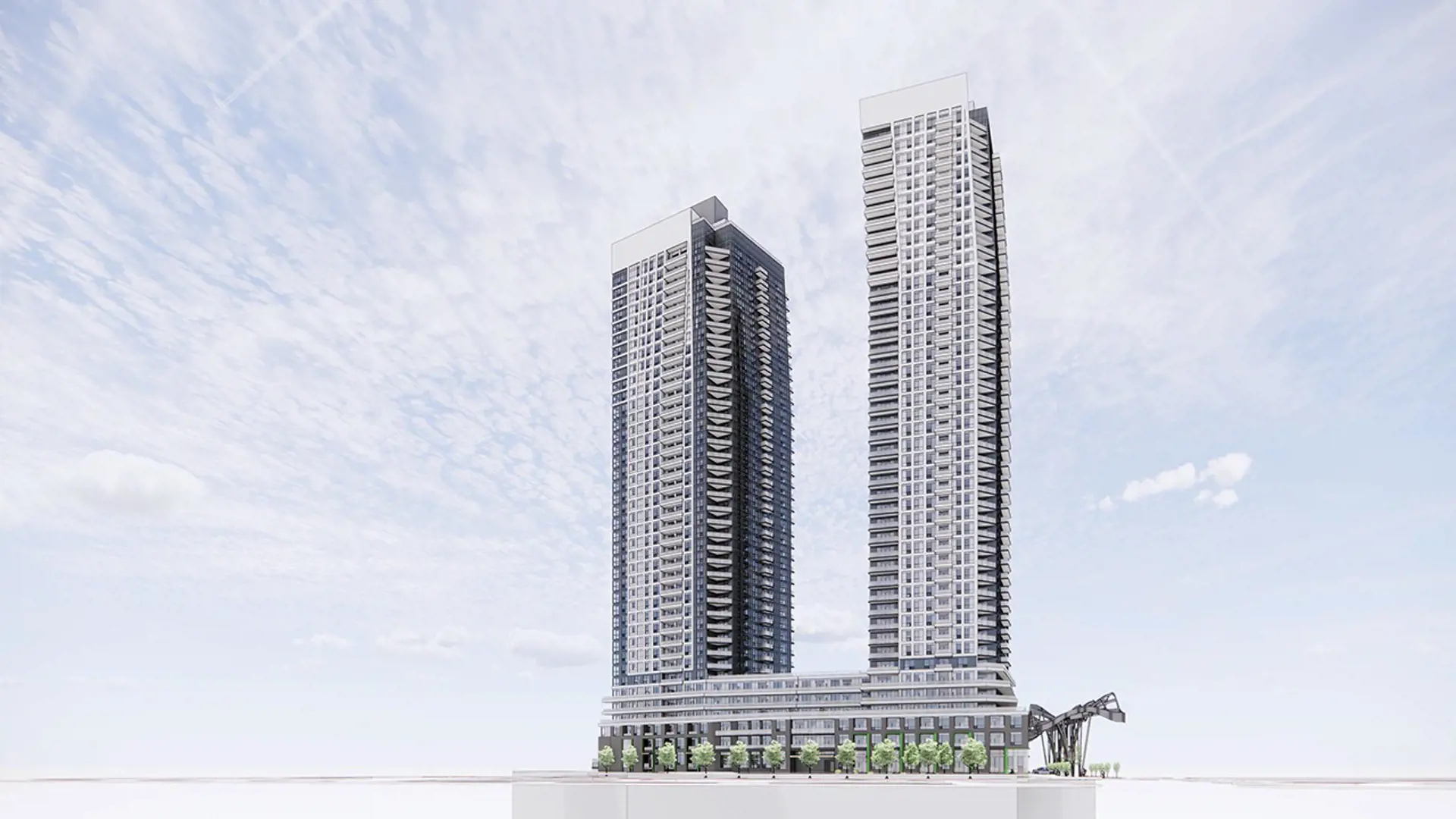 Aspen at Pinnacle Etobicoke in Toronto — rendering 3