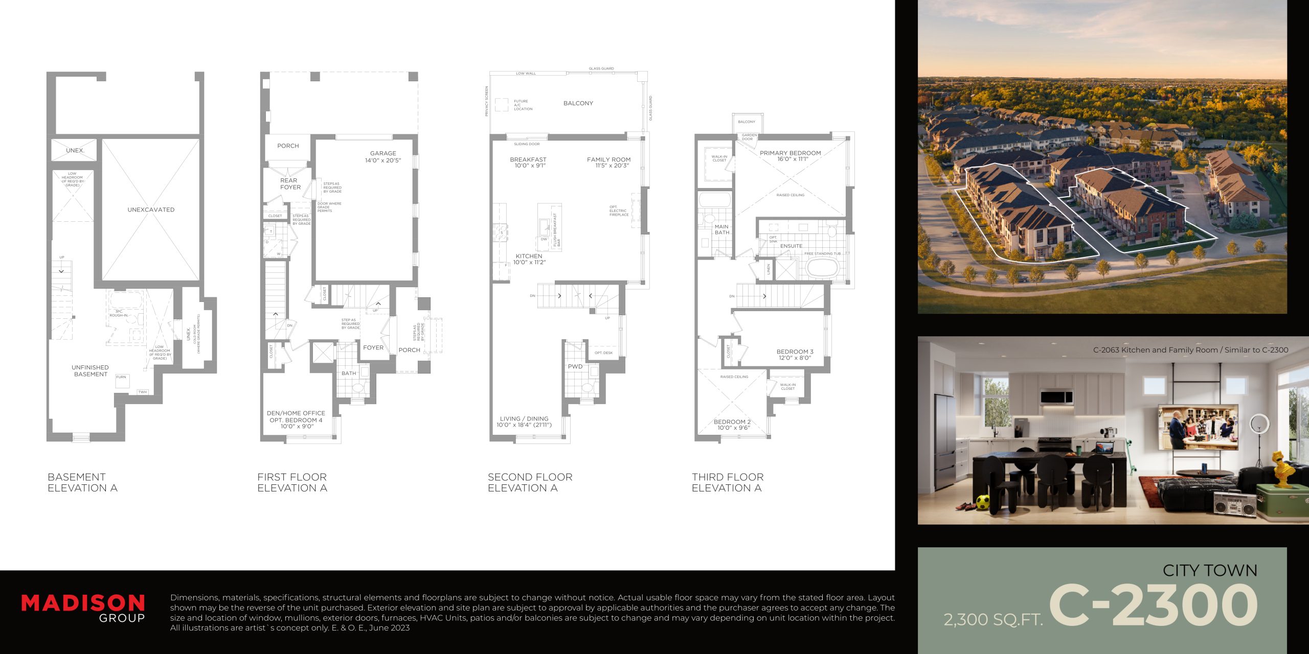 C-2300 floor plan