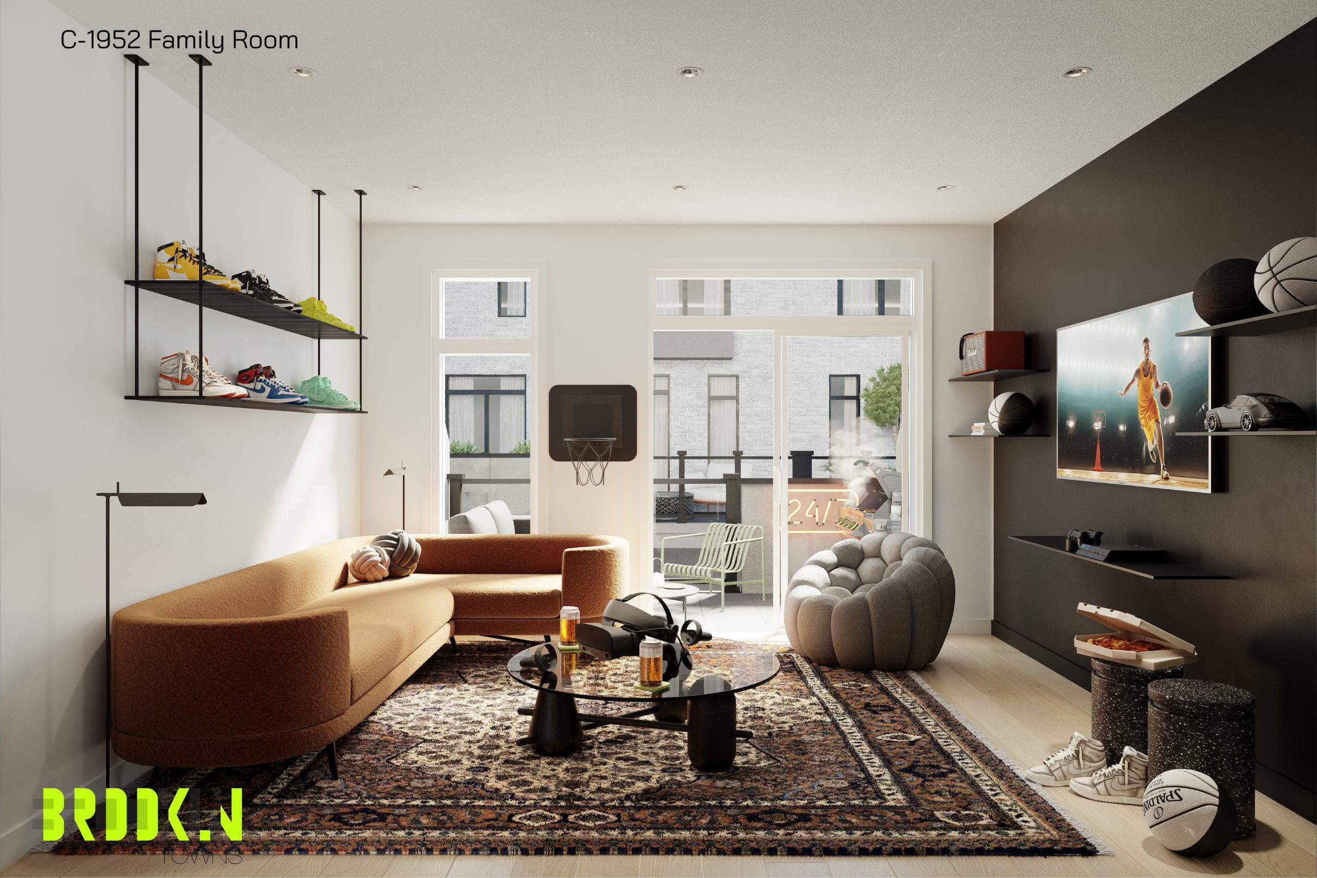Brooklin Towns in Whitby — rendering 5