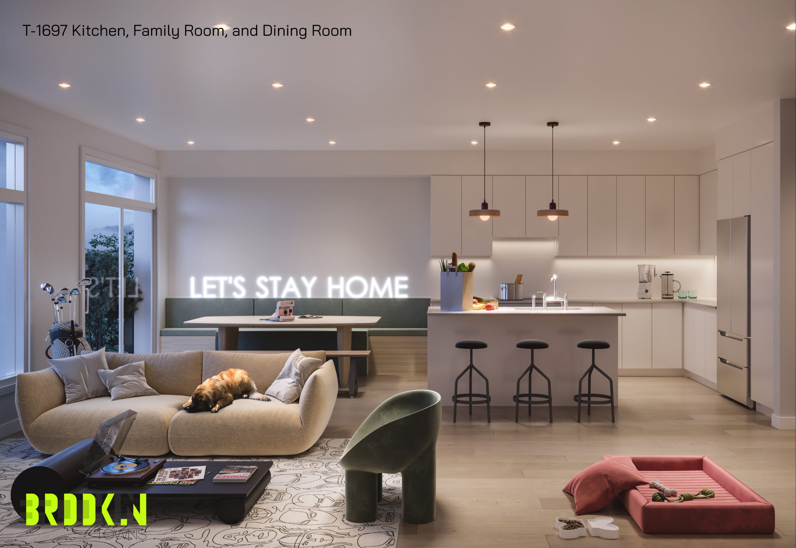 Brooklin Towns in Whitby — rendering 8