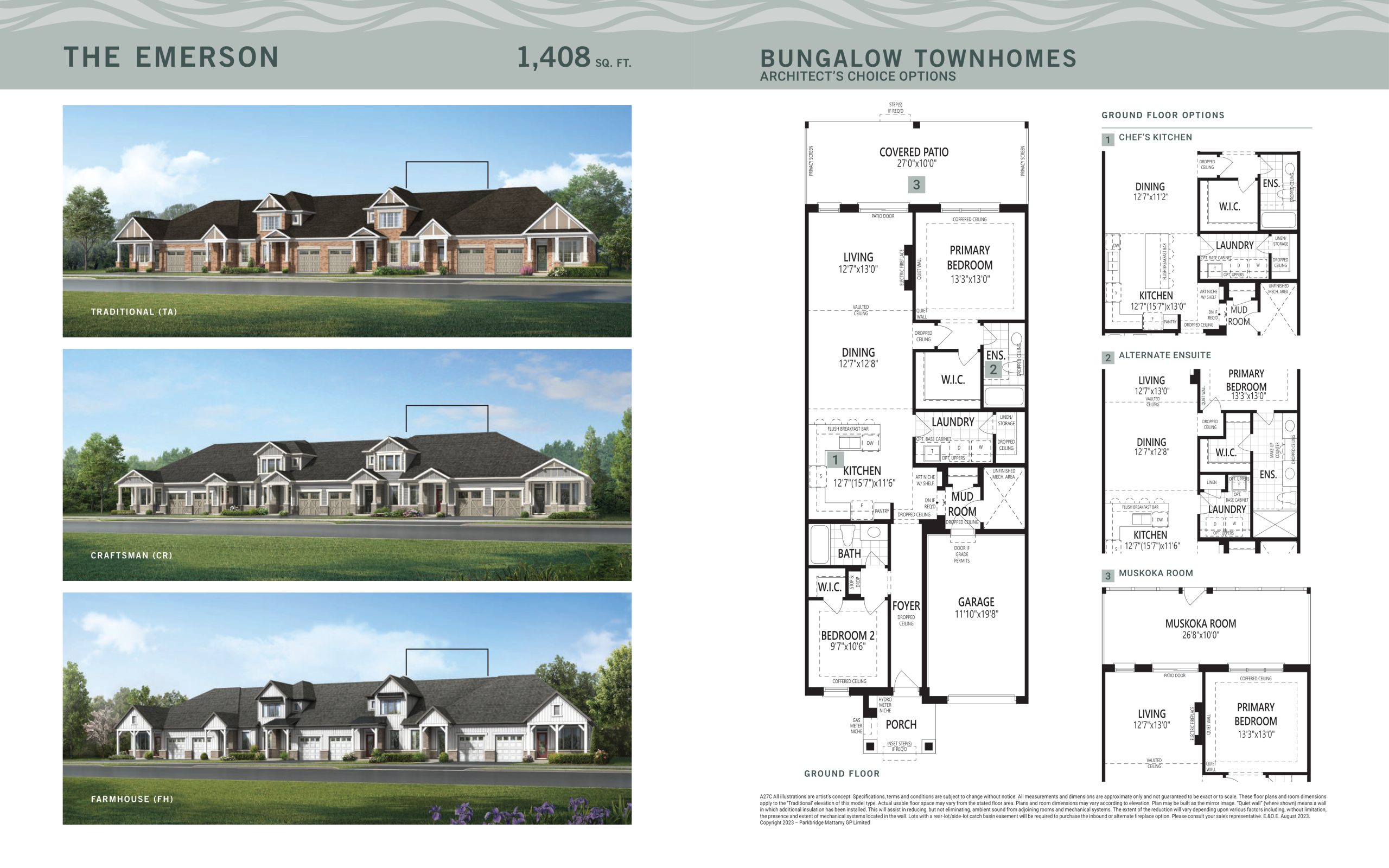 The Emerson floor plan