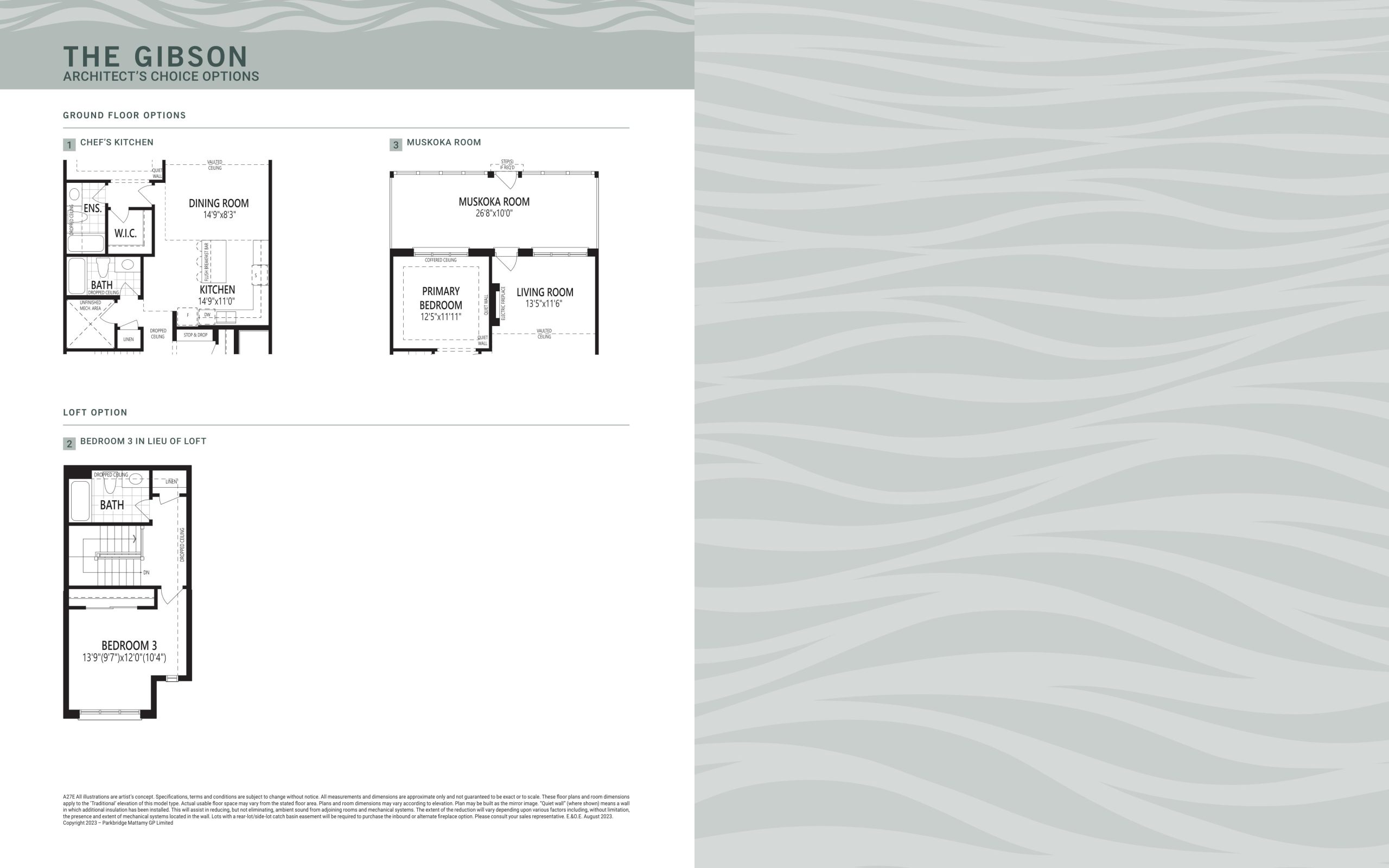 The Gibson (Architect Options) floor plan