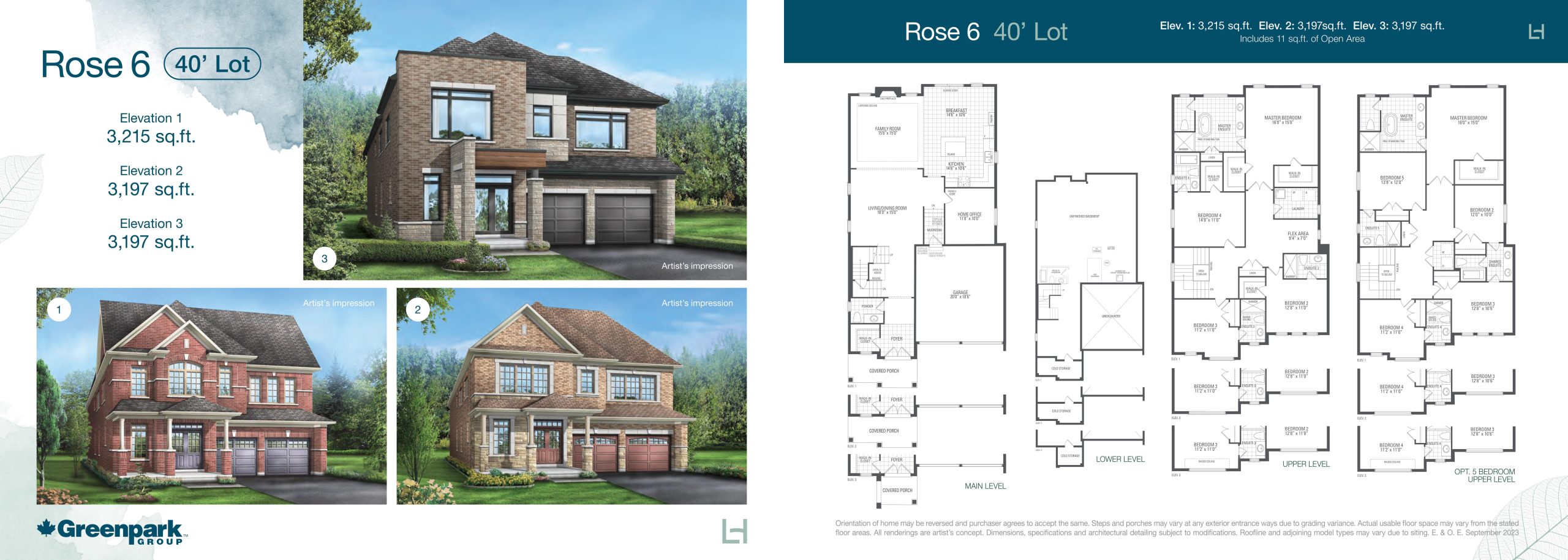 Rose 6 floor plan
