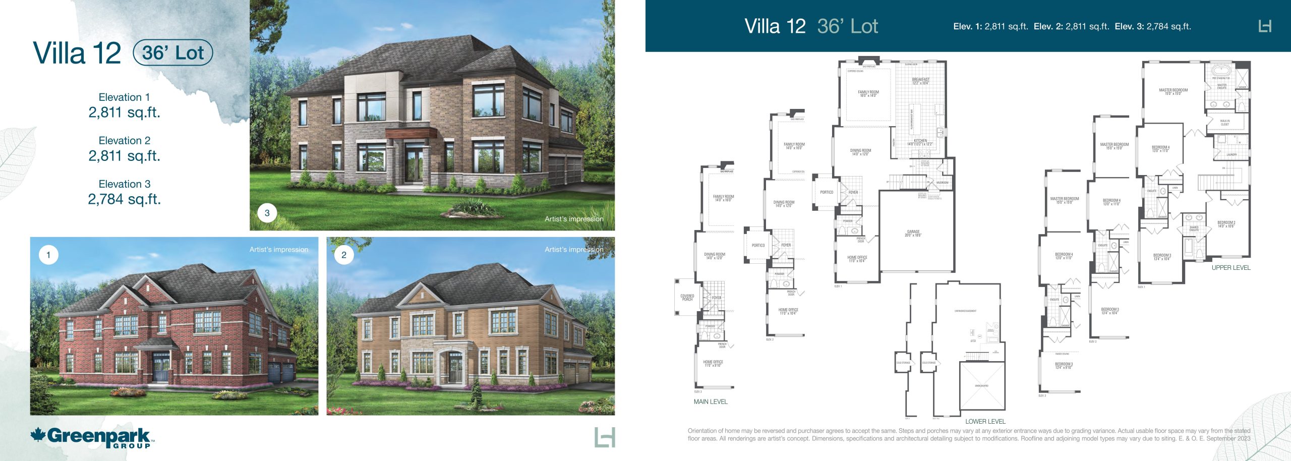 Villa 12 floor plan