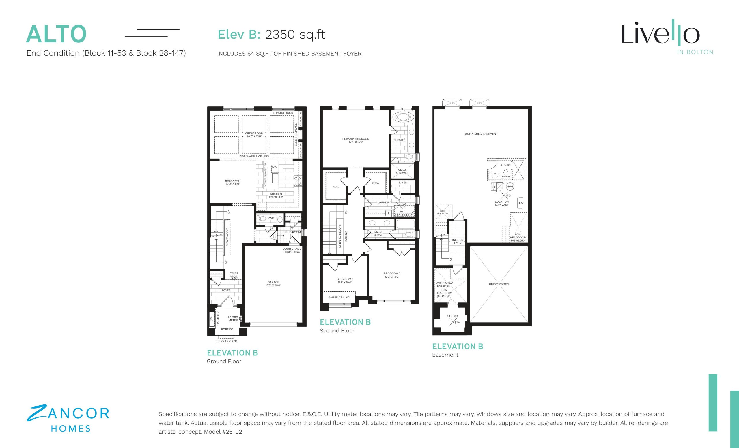 Alto floor plan