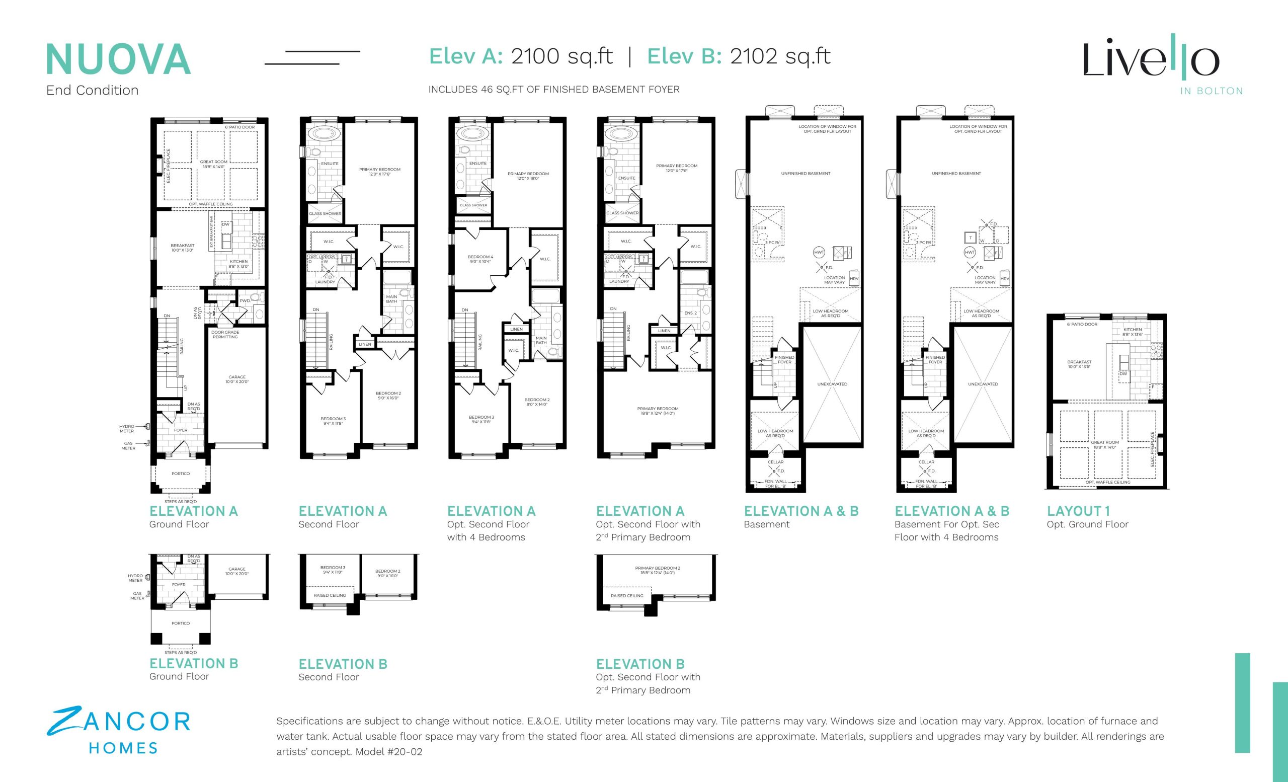 Nuova floor plan