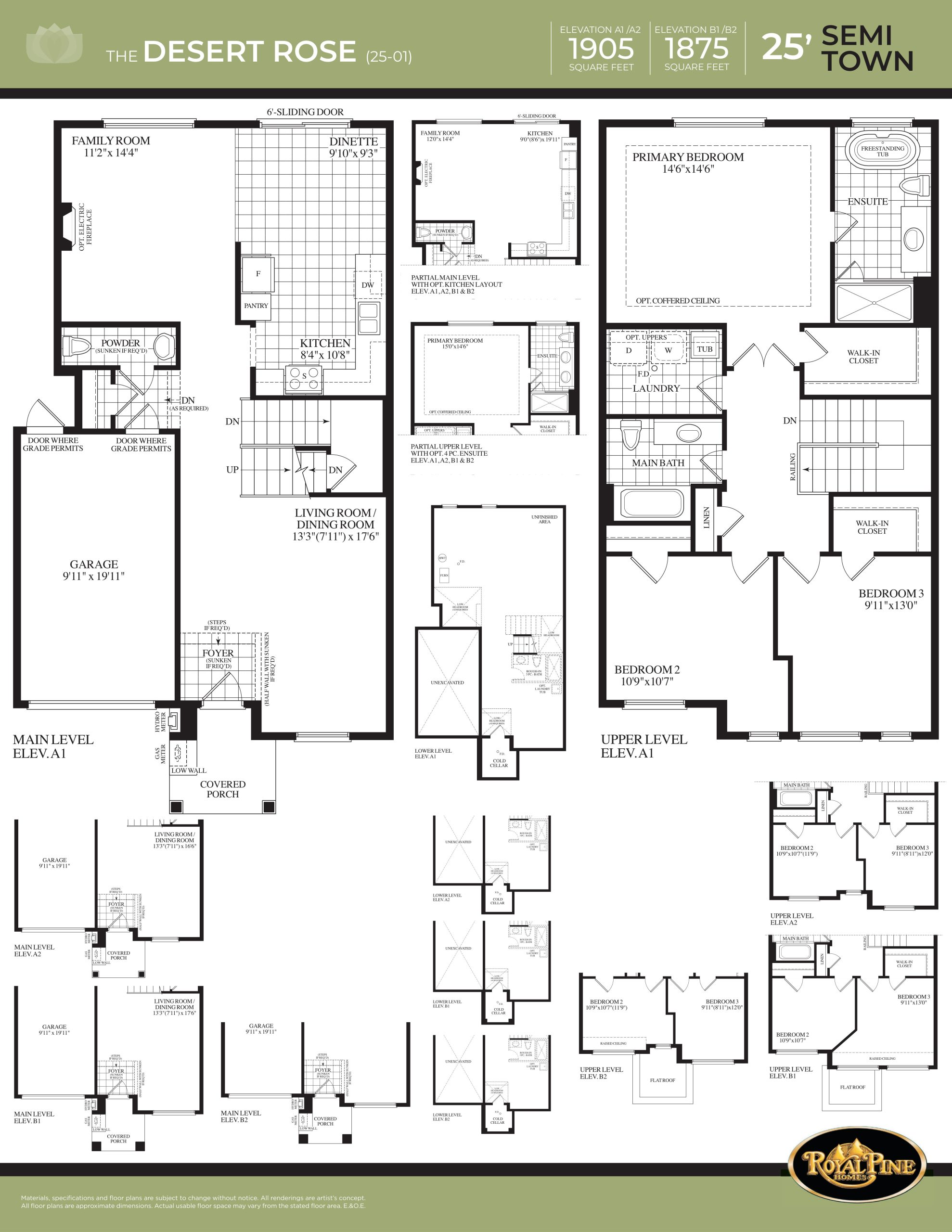 The Deset Rose floor plan