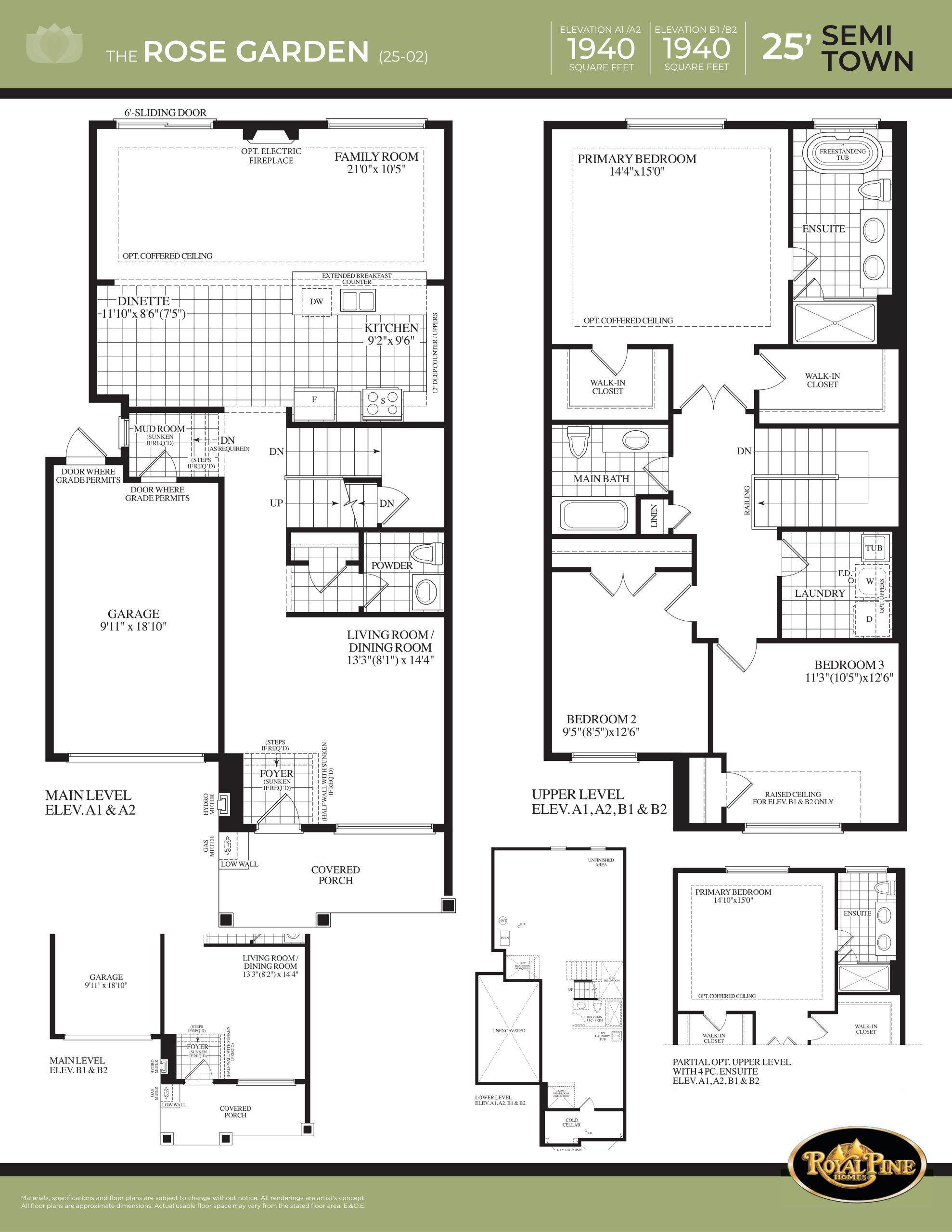 The Rose Garden floor plan