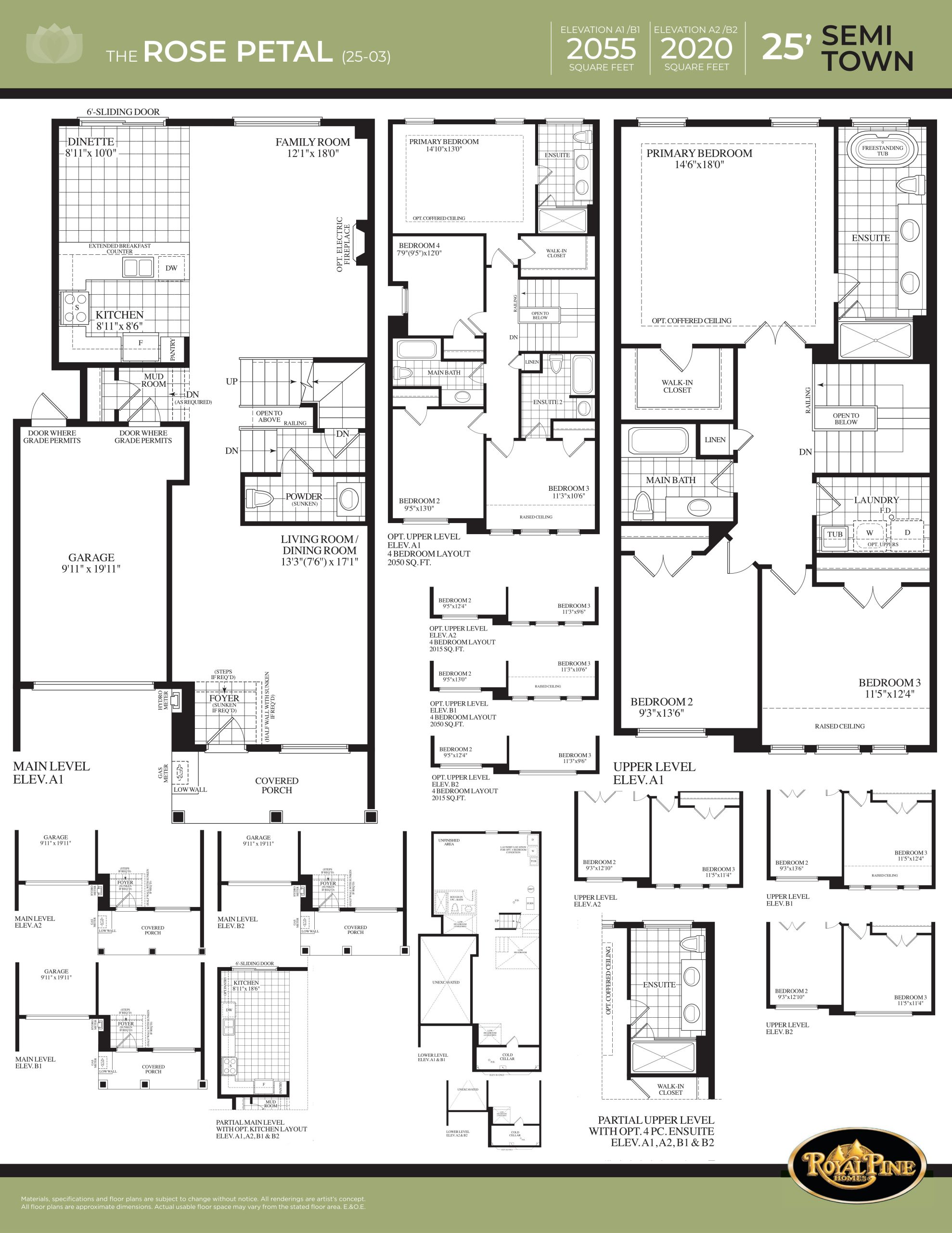 The Rose Petal floor plan