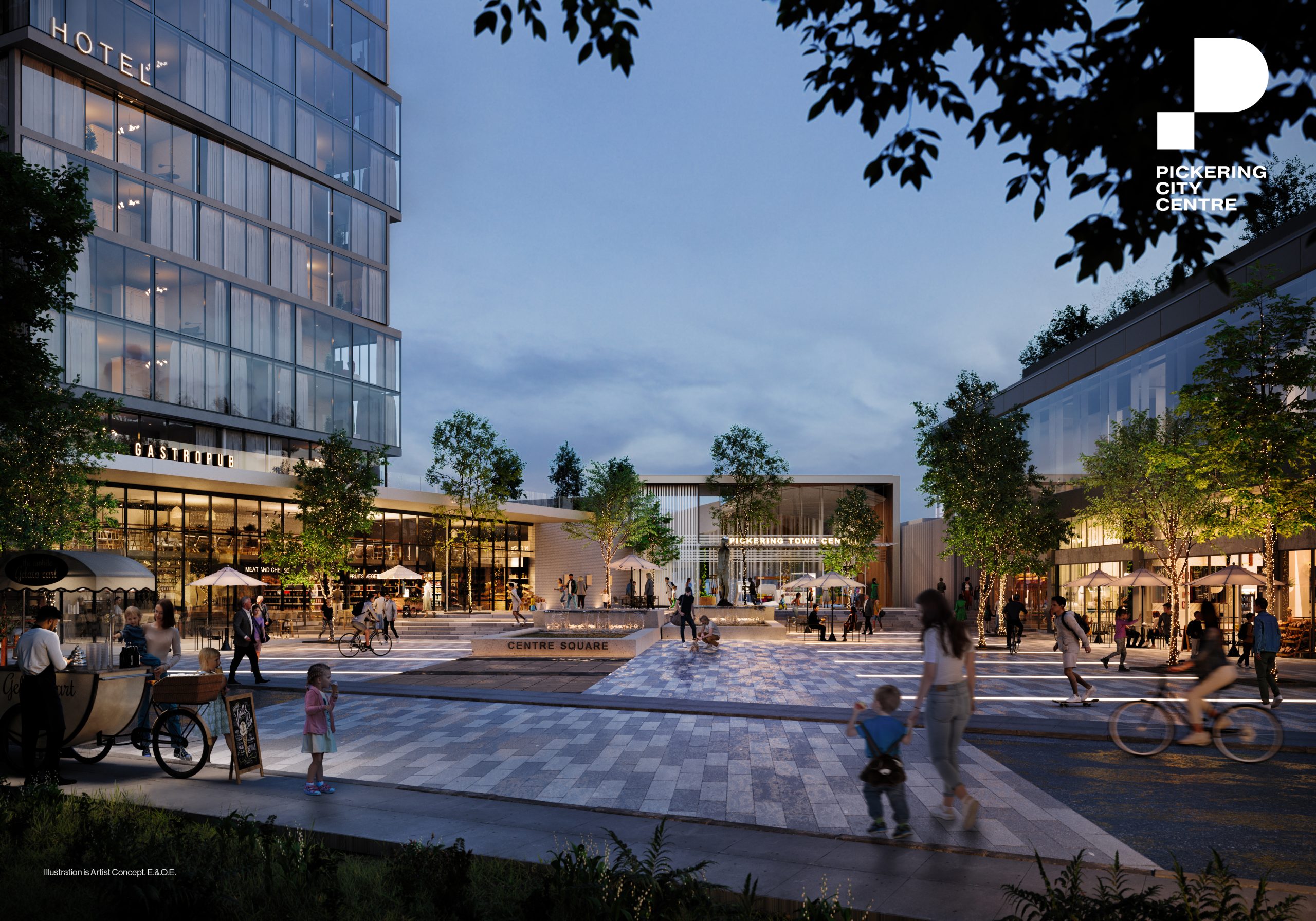 Pickering City Centre in Pickering — rendering 6