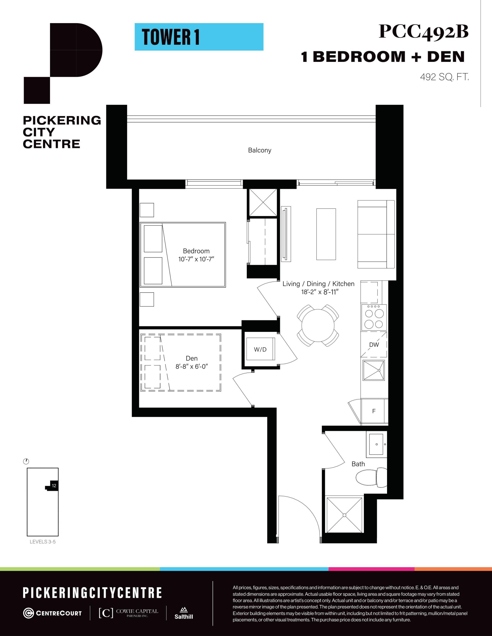 PCC492B floor plan