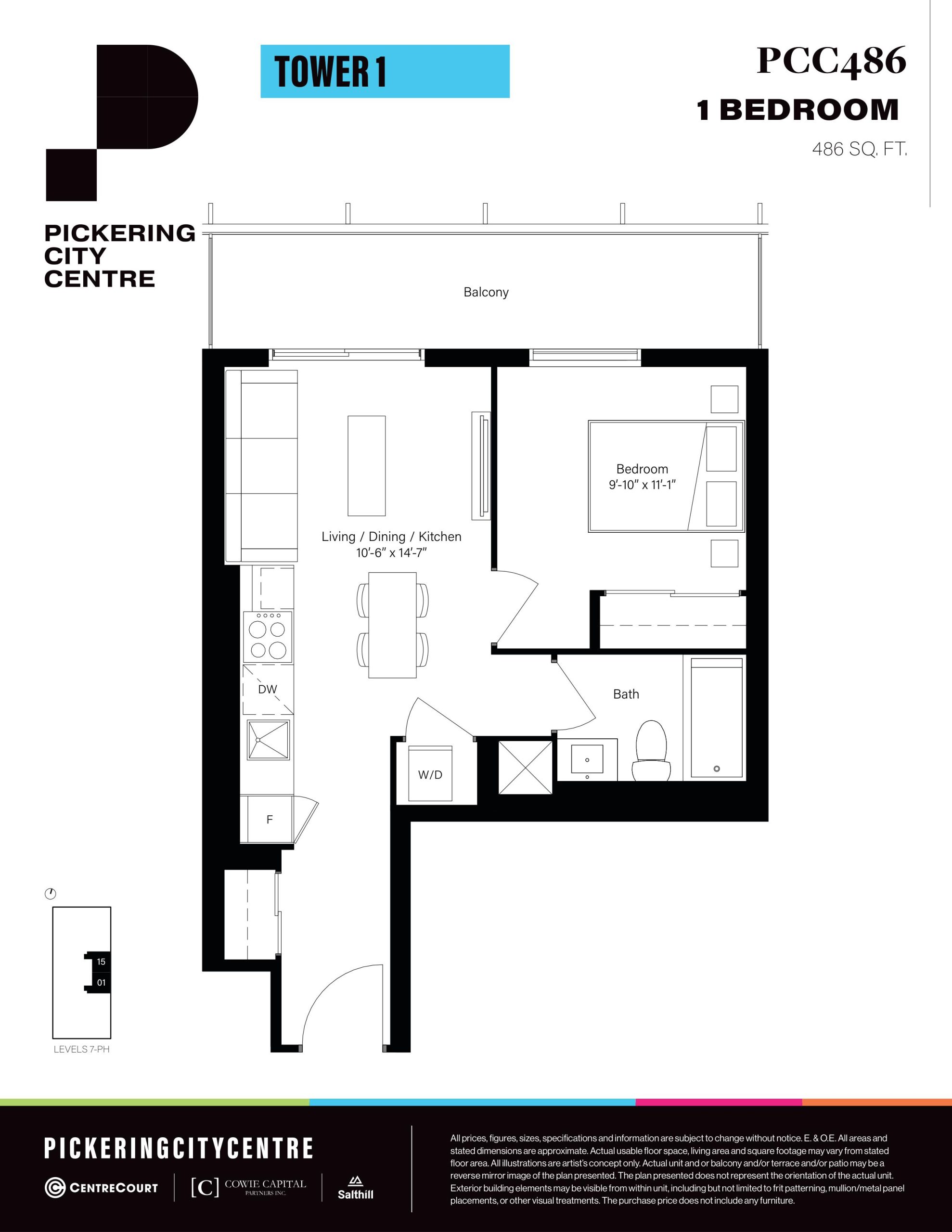 PCC486 floor plan