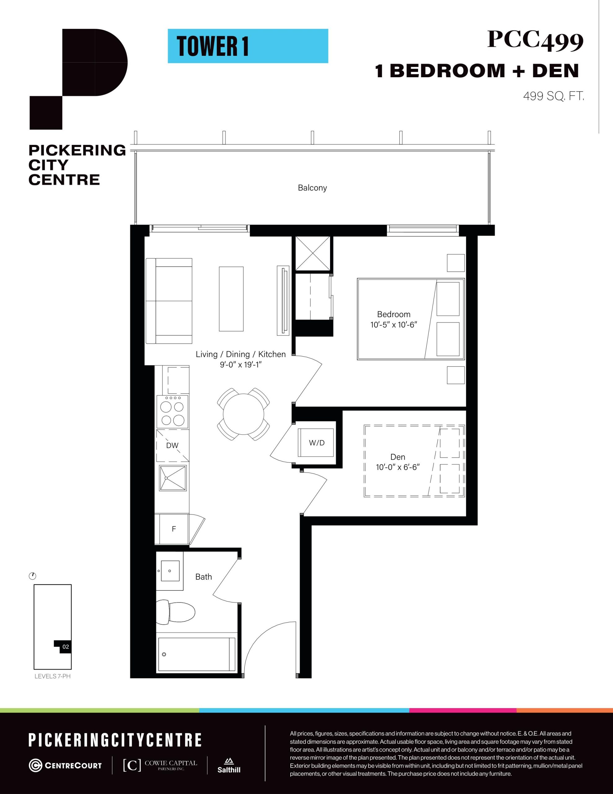 PCC499 floor plan