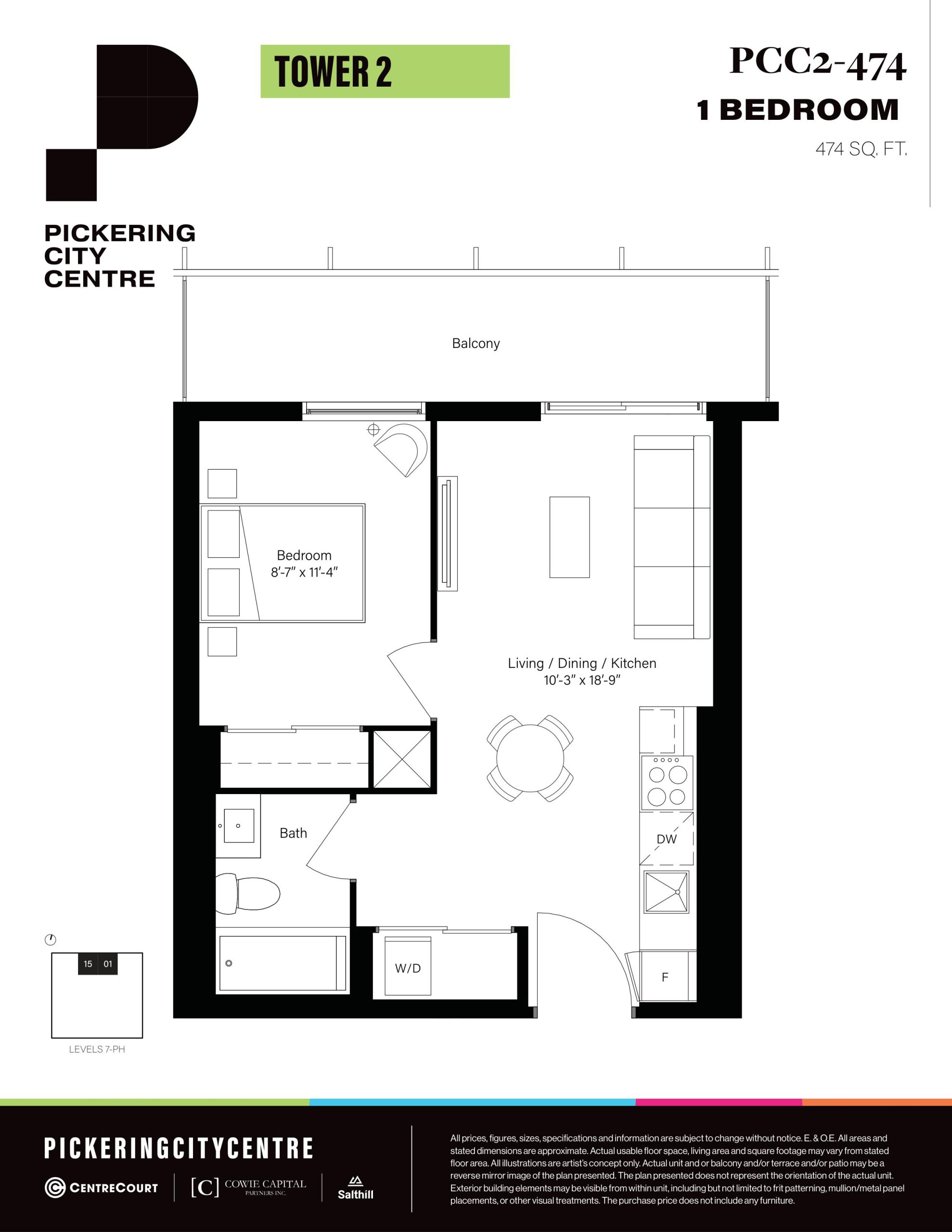 PCC2-474 floor plan