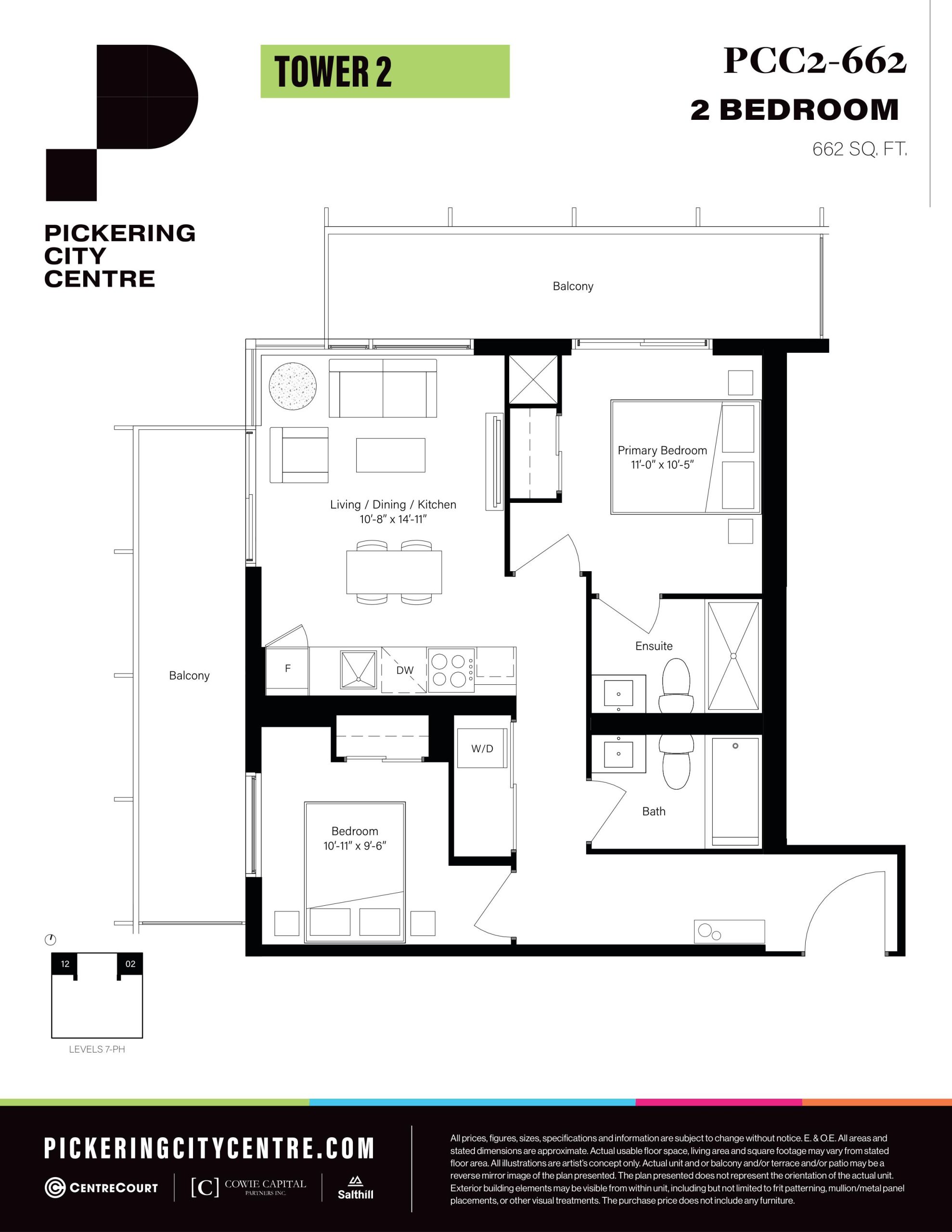 PCC2-662 floor plan