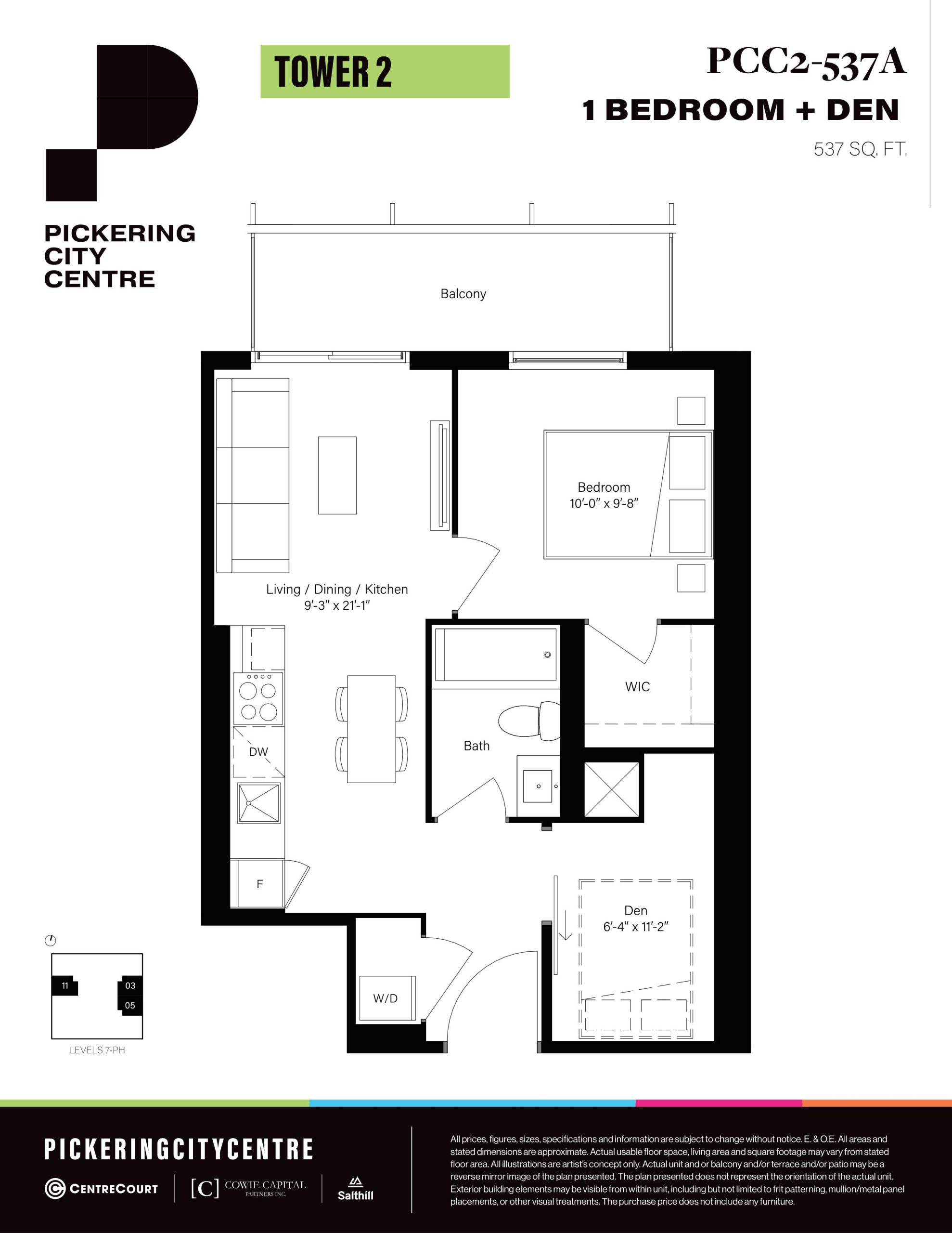 PCC2-537A floor plan