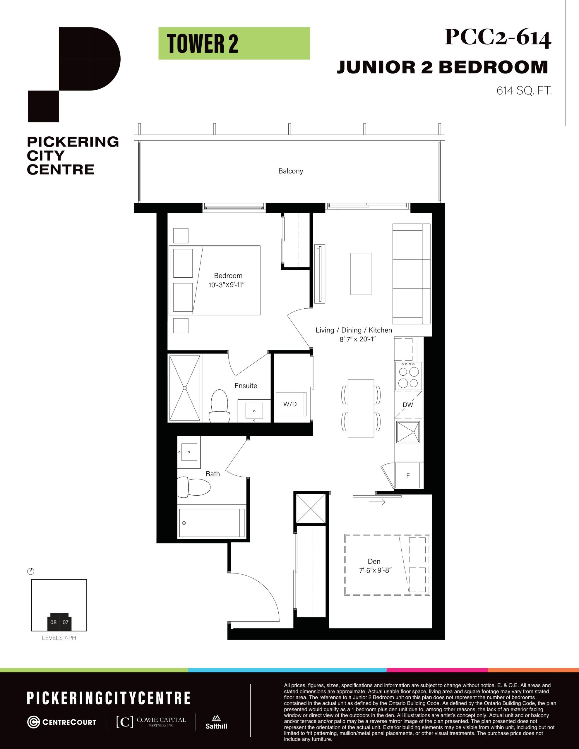 PCC2-614 floor plan