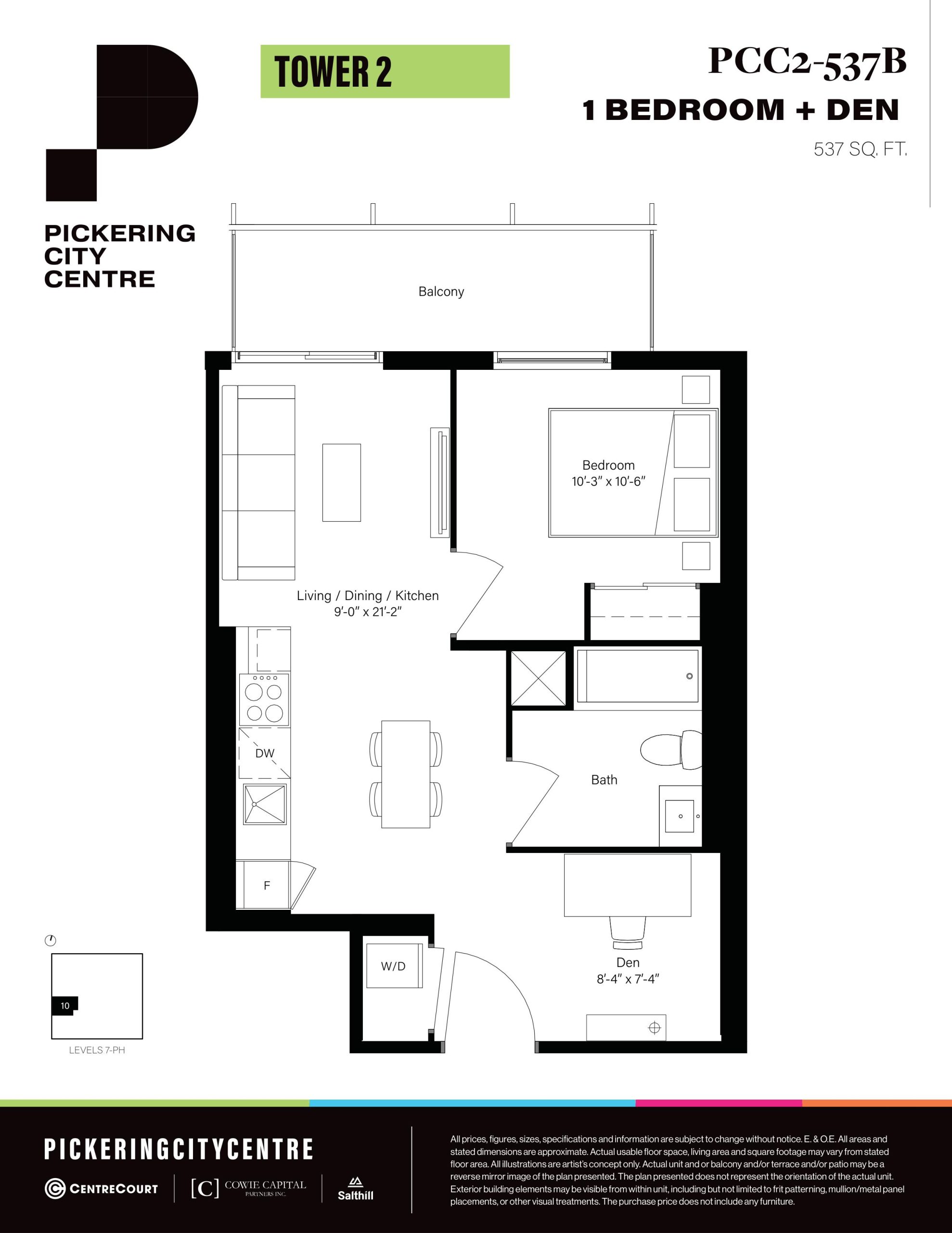 PCC2-537B floor plan