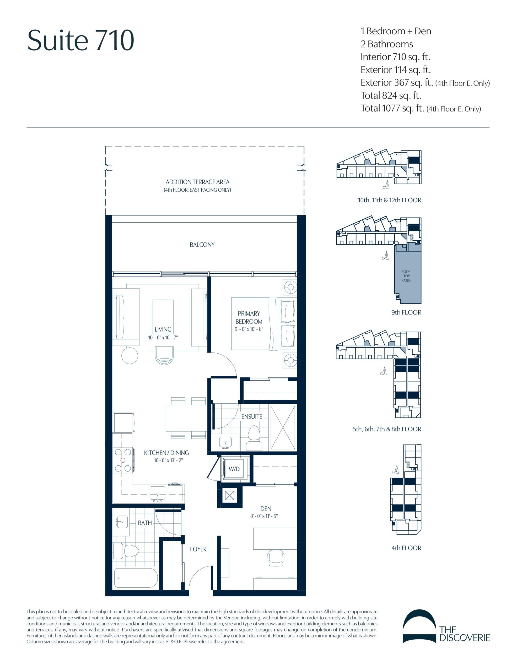 Suite 710 floor plan