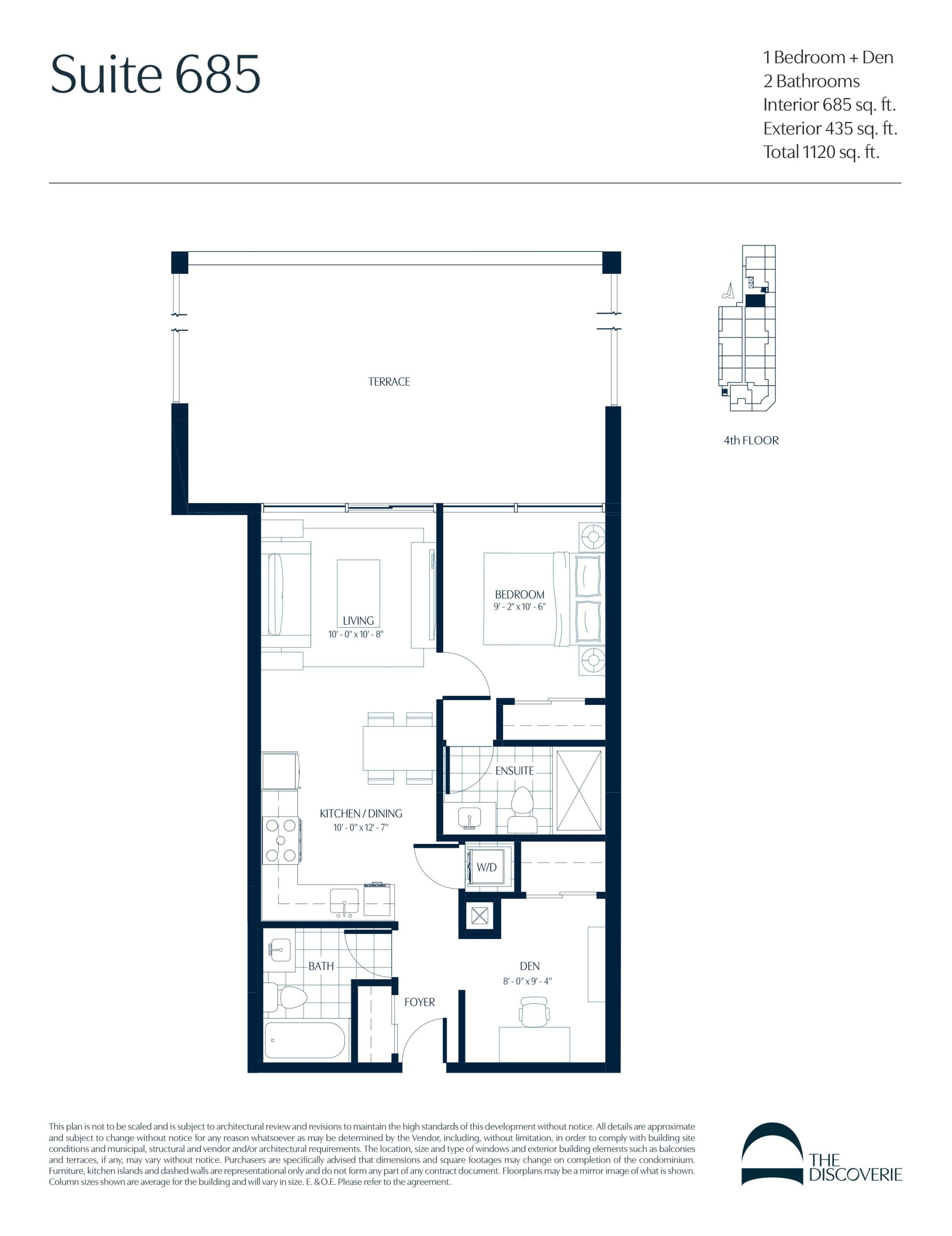 Suite 685 floor plan