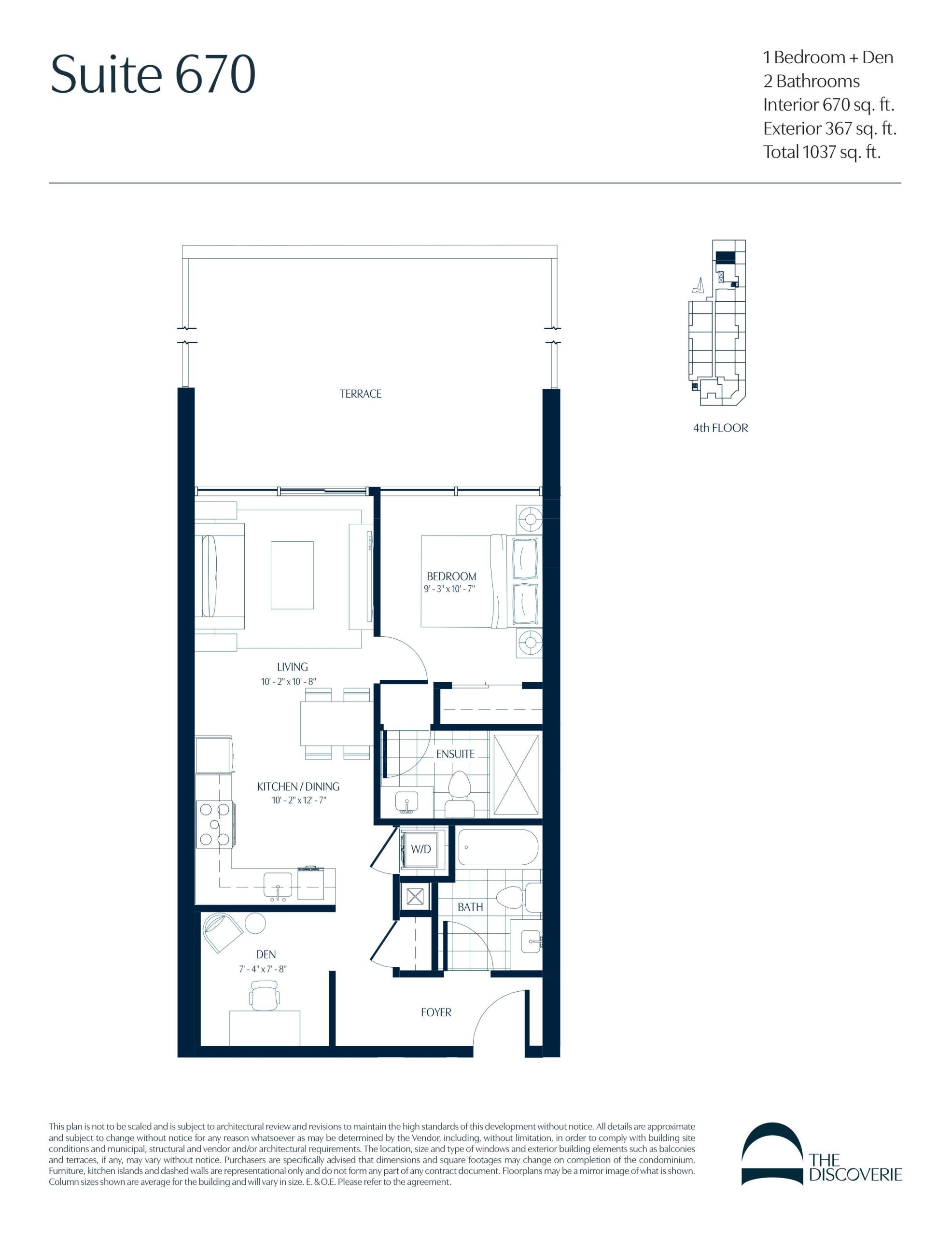 Suite 670 floor plan