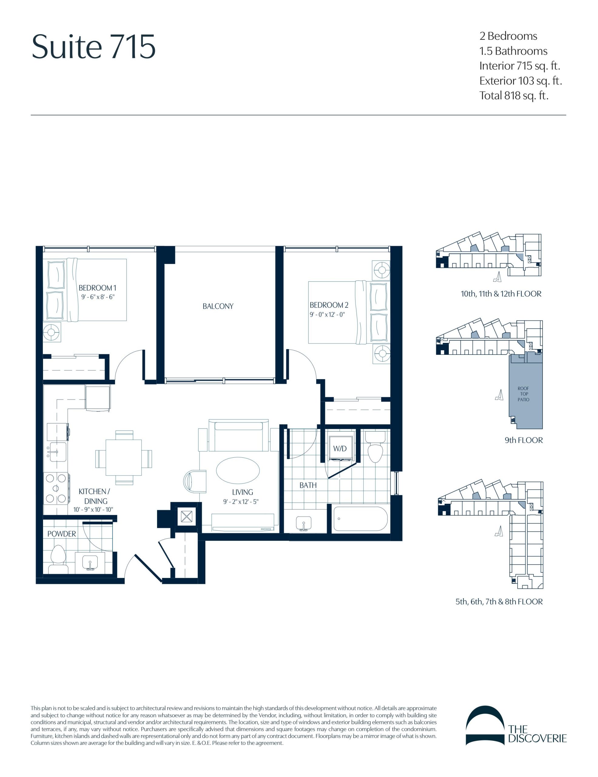 Suite 715 floor plan