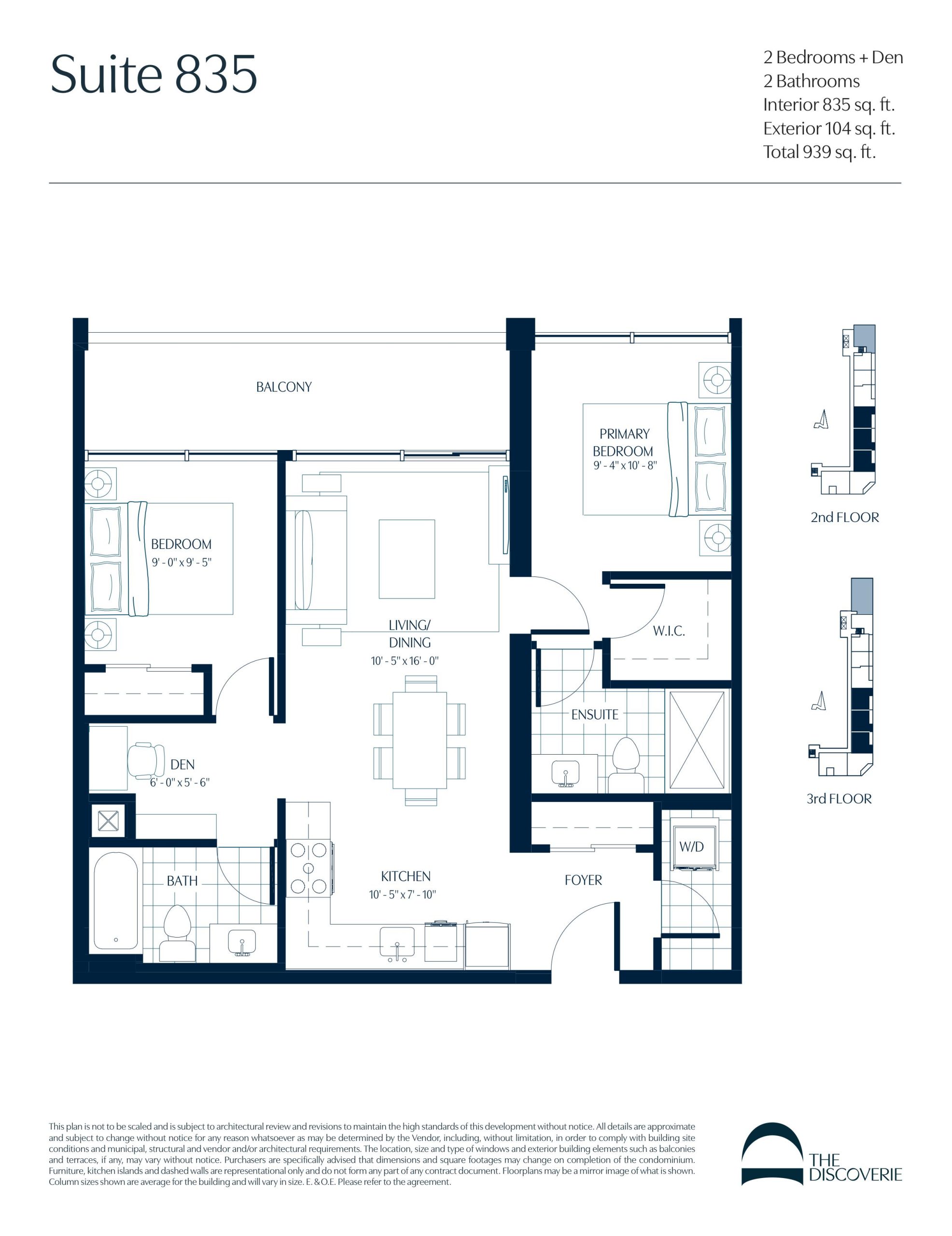 Suite 835 floor plan