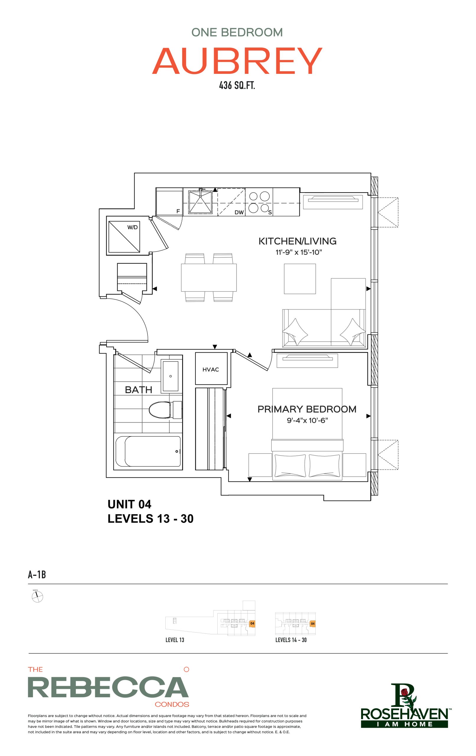 Aubrey floor plan