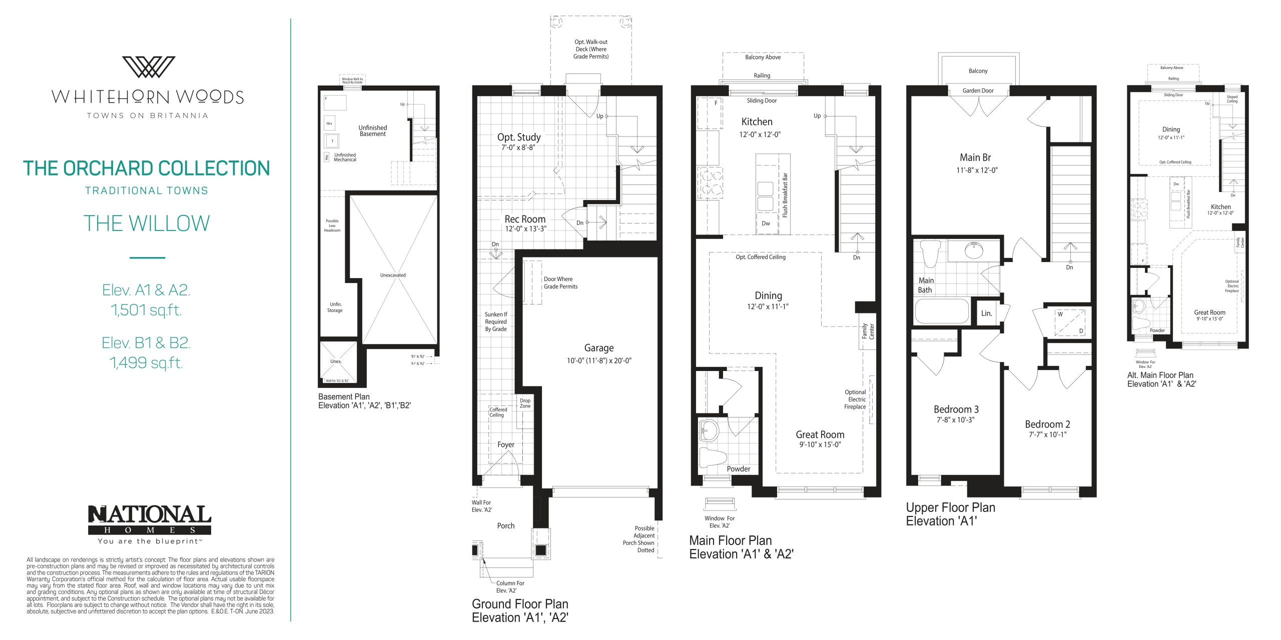 The Willow floor plan
