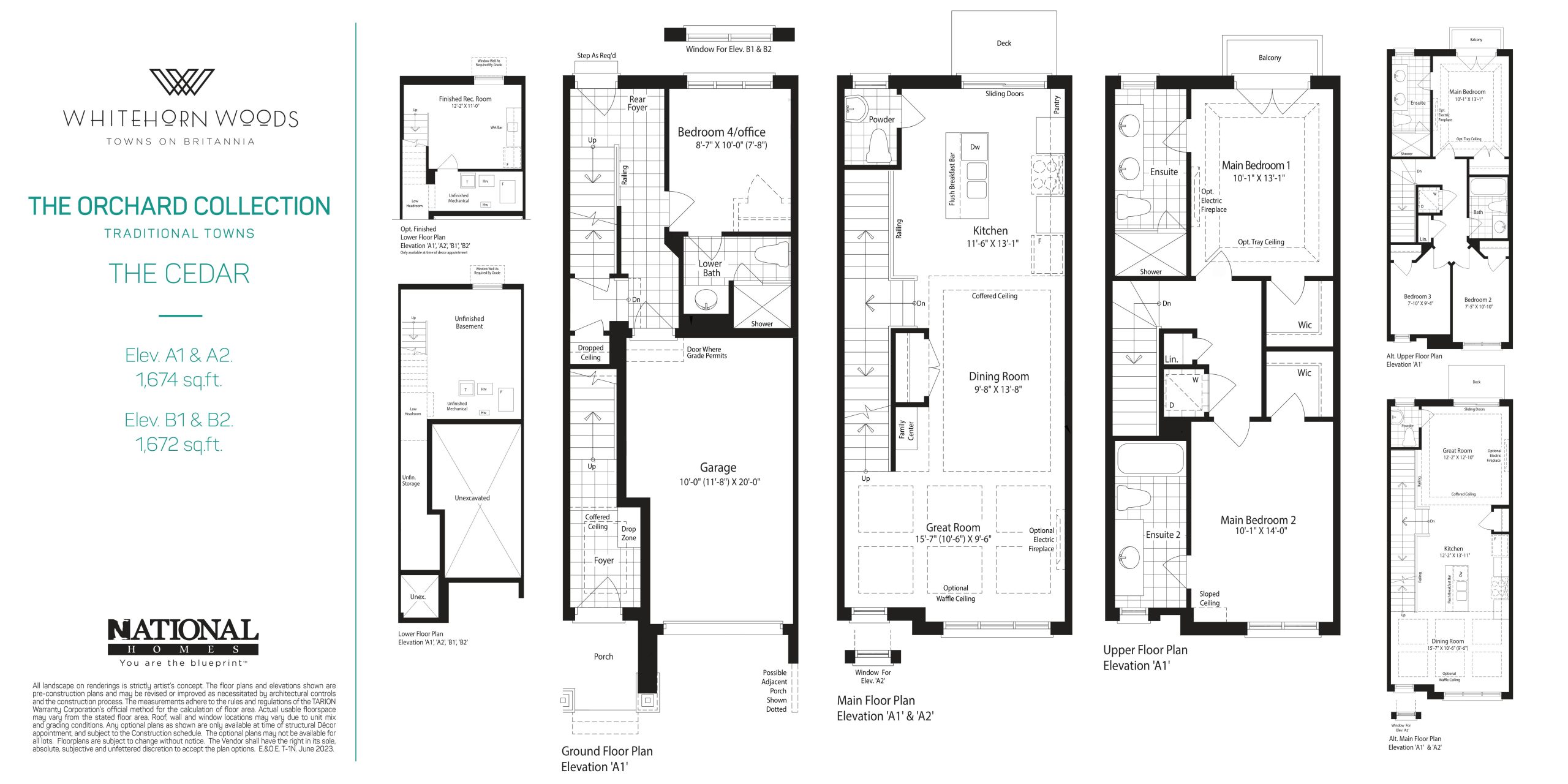 The Cedar floor plan