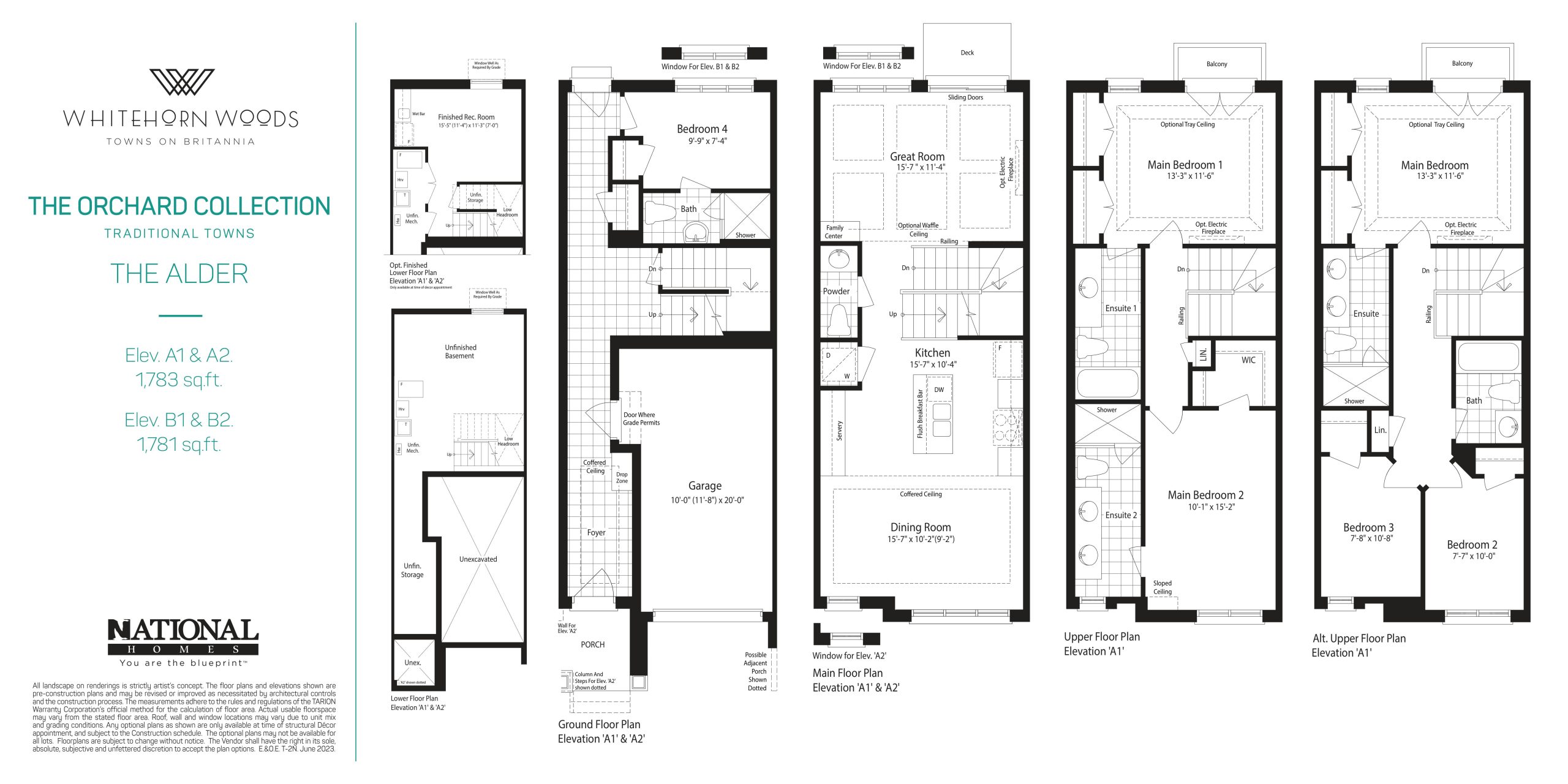 The Alder floor plan
