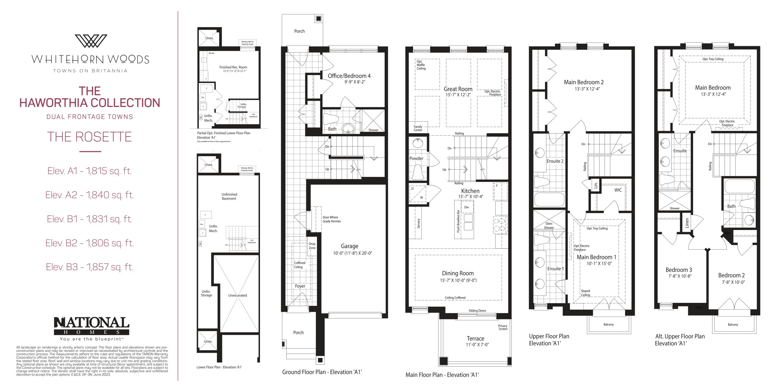 The Rosette floor plan