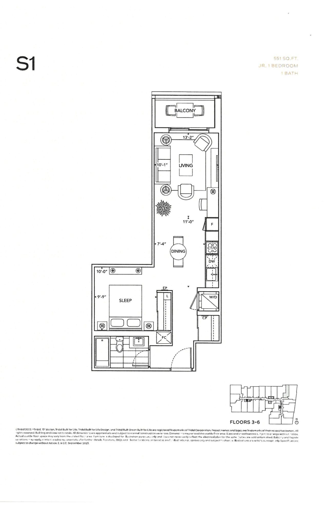 S1 floor plan