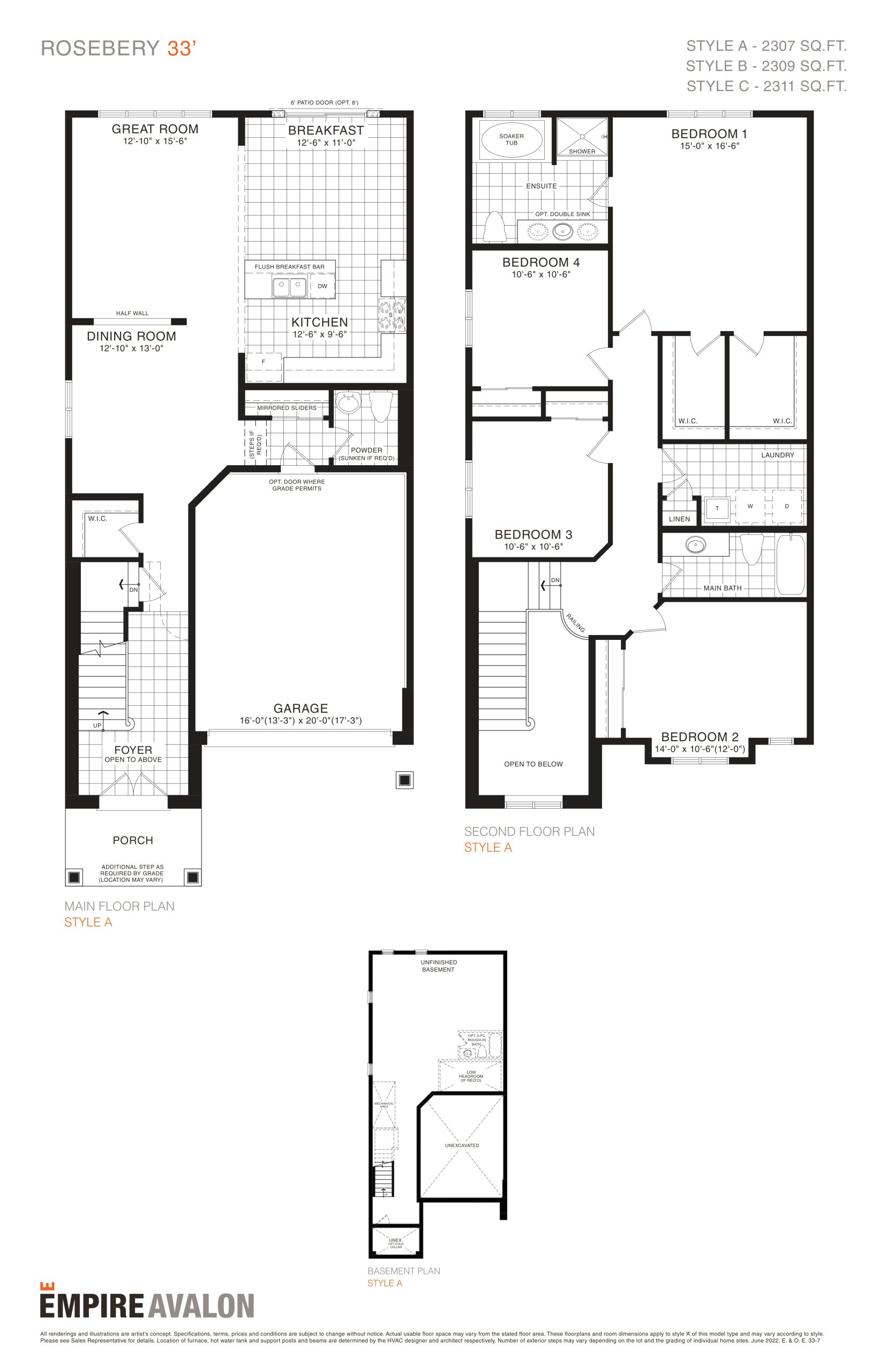 Rosebery 33 floor plan