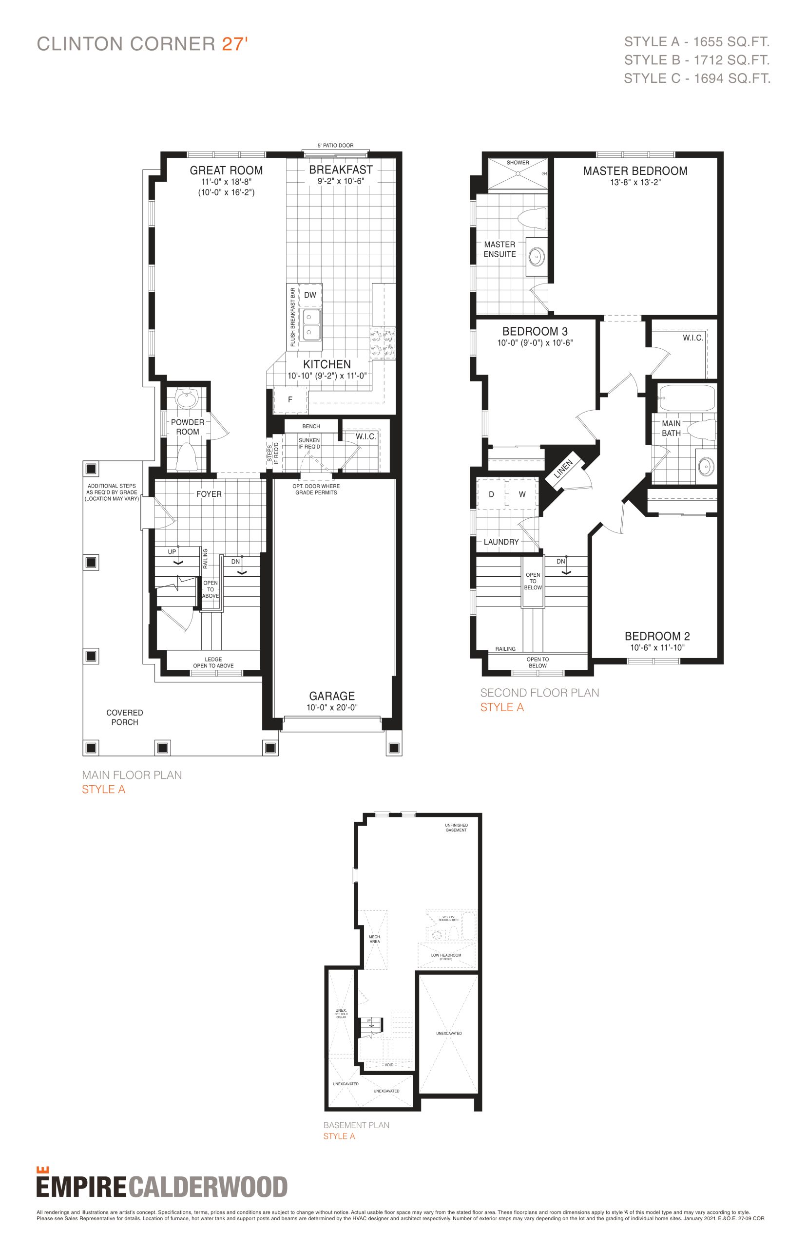 Clinton Corner floor plan