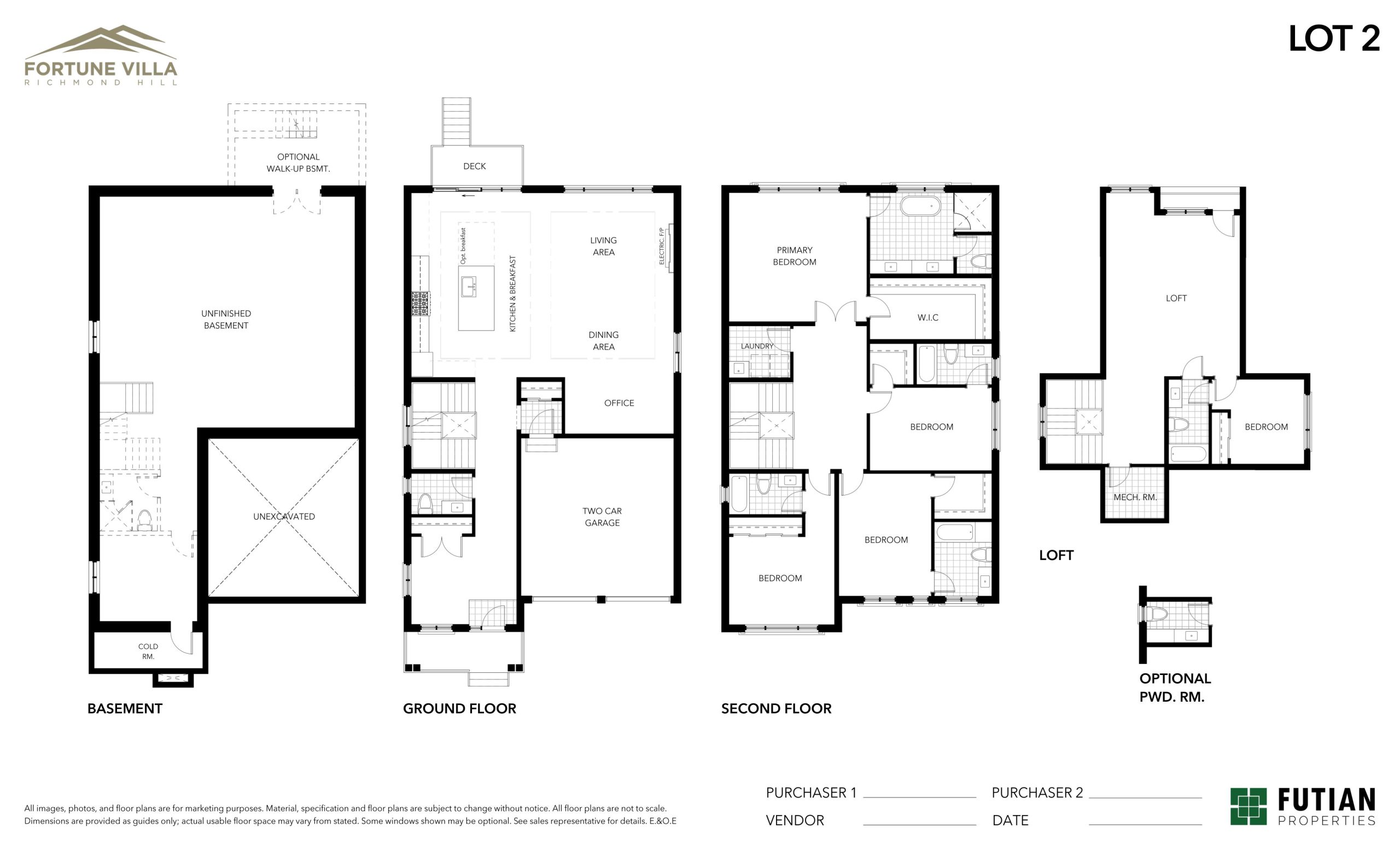 Lot 2 floor plan