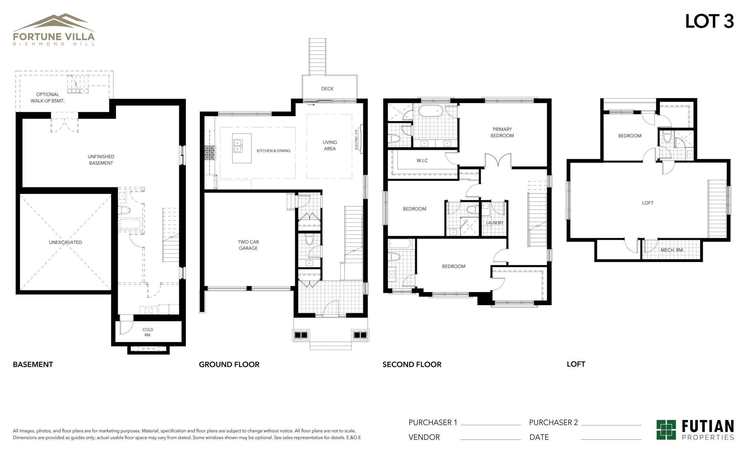 Lot 3 floor plan