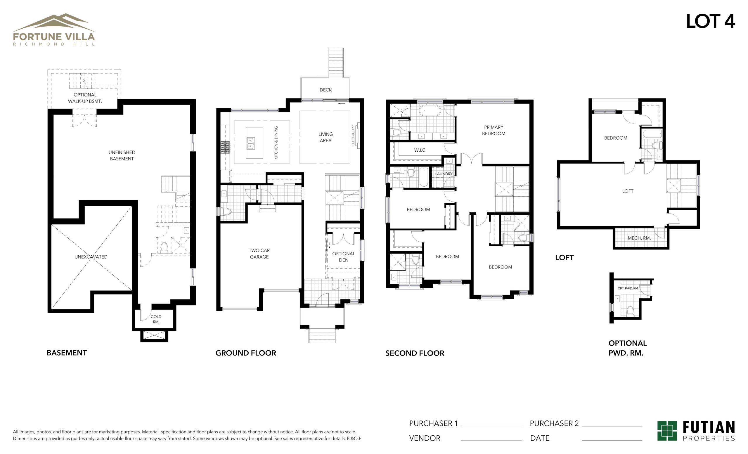 Lot 4 floor plan