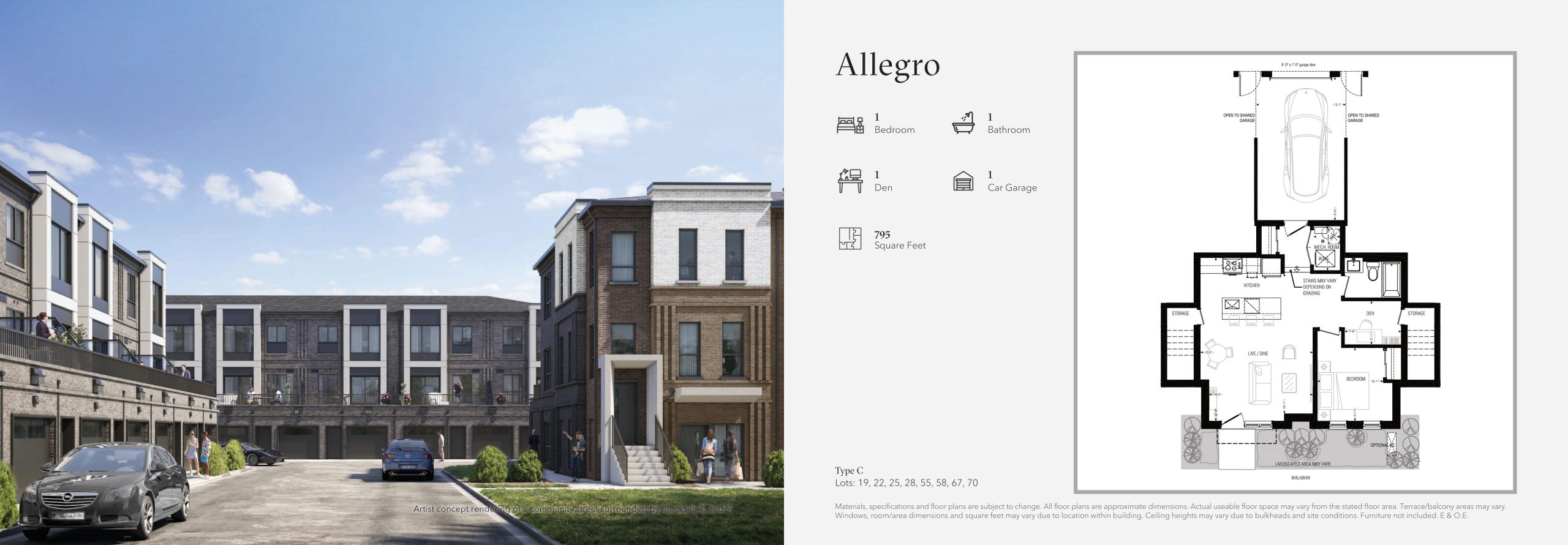 Allegro floor plan