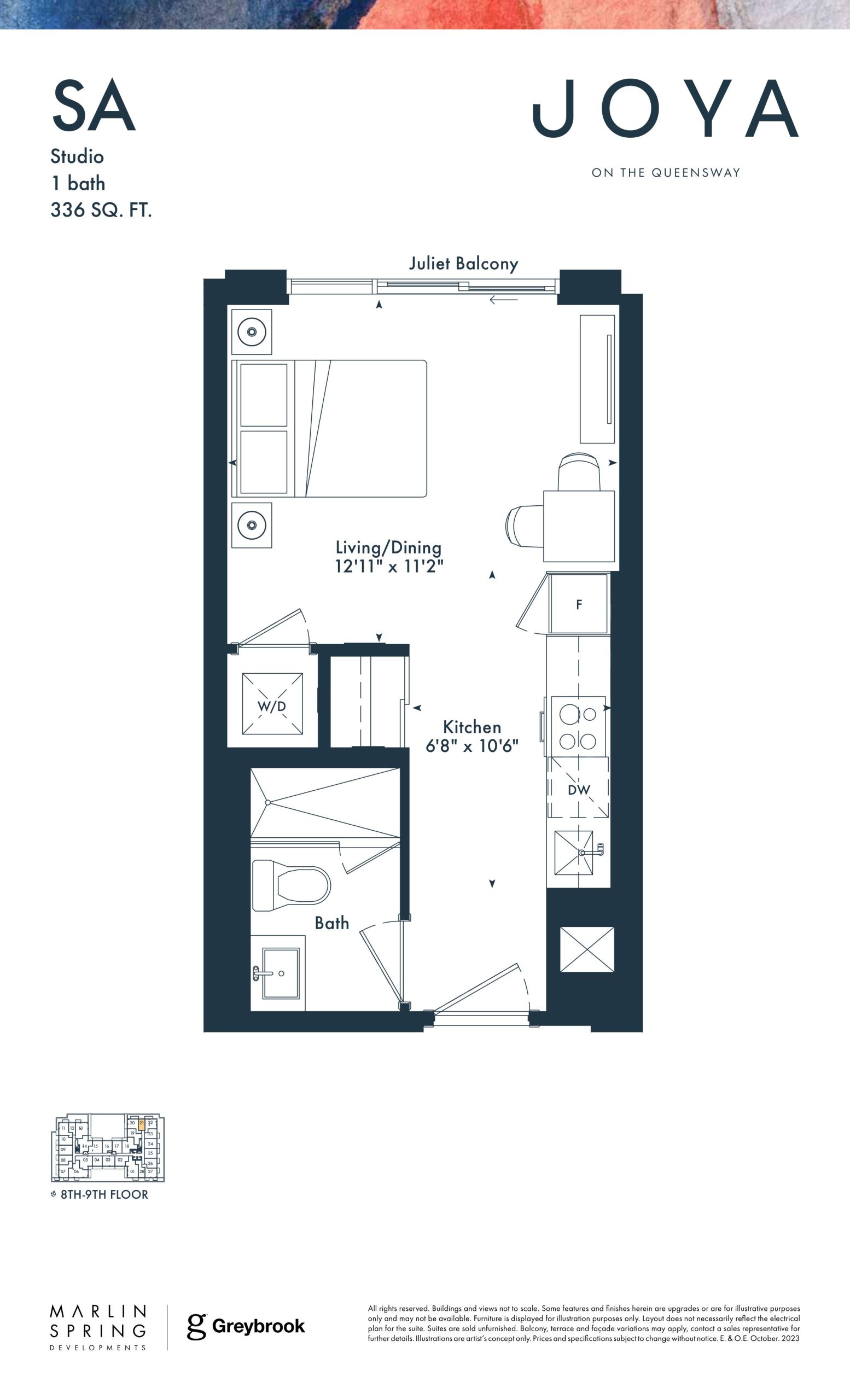 SA floor plan