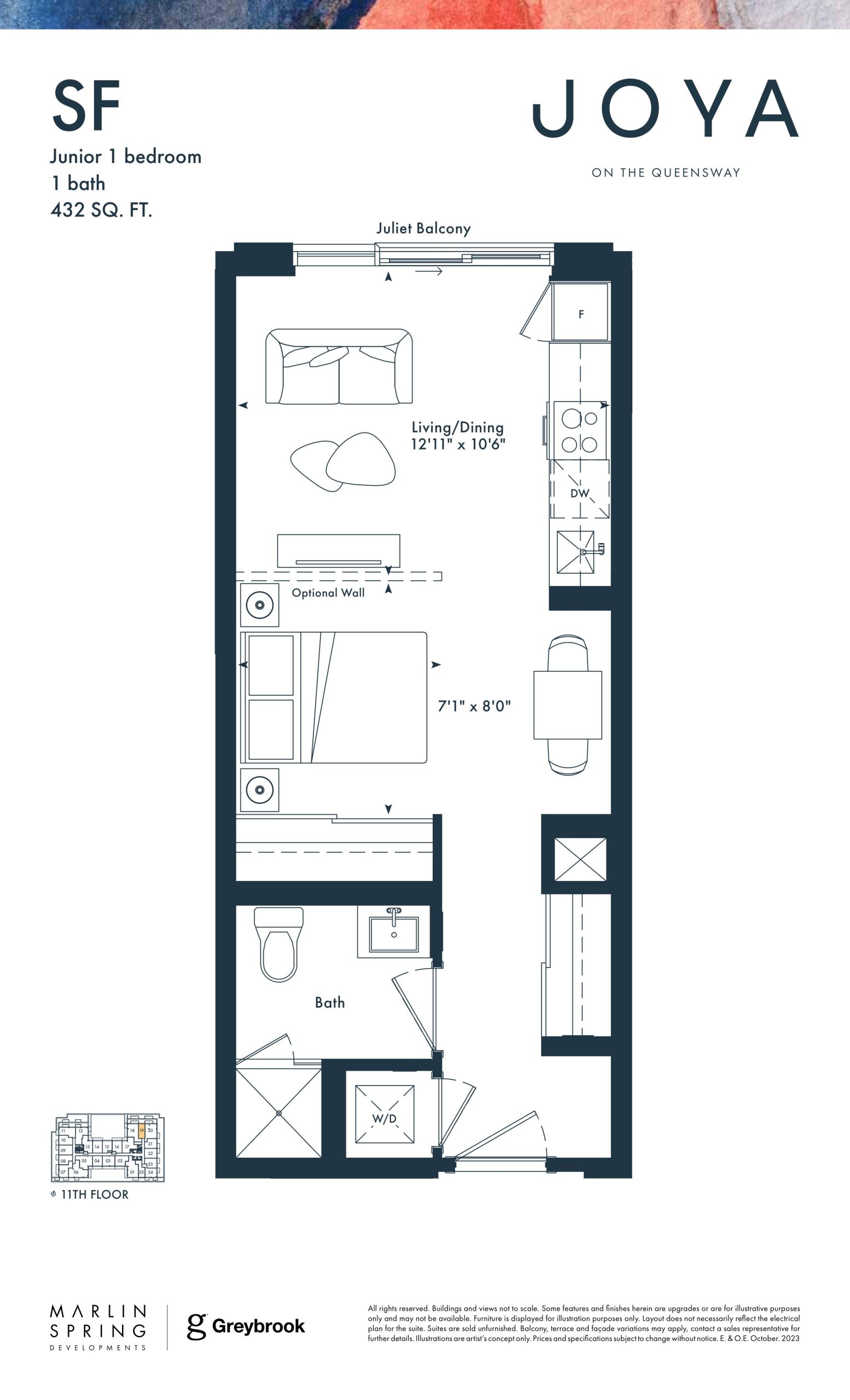 SF floor plan