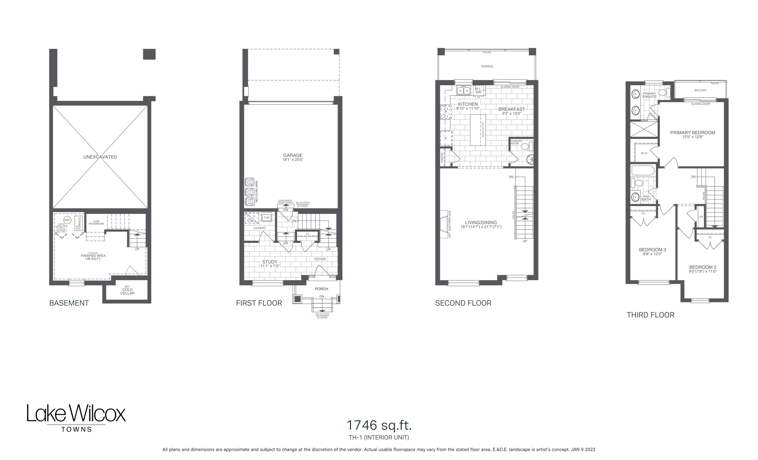 Cedar floor plan