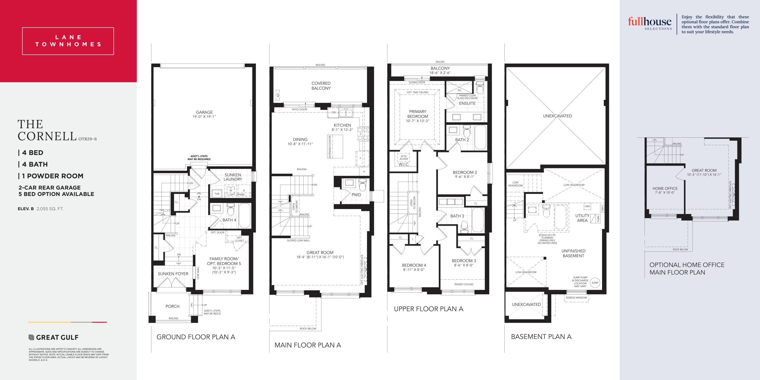 The Cornell floor plan