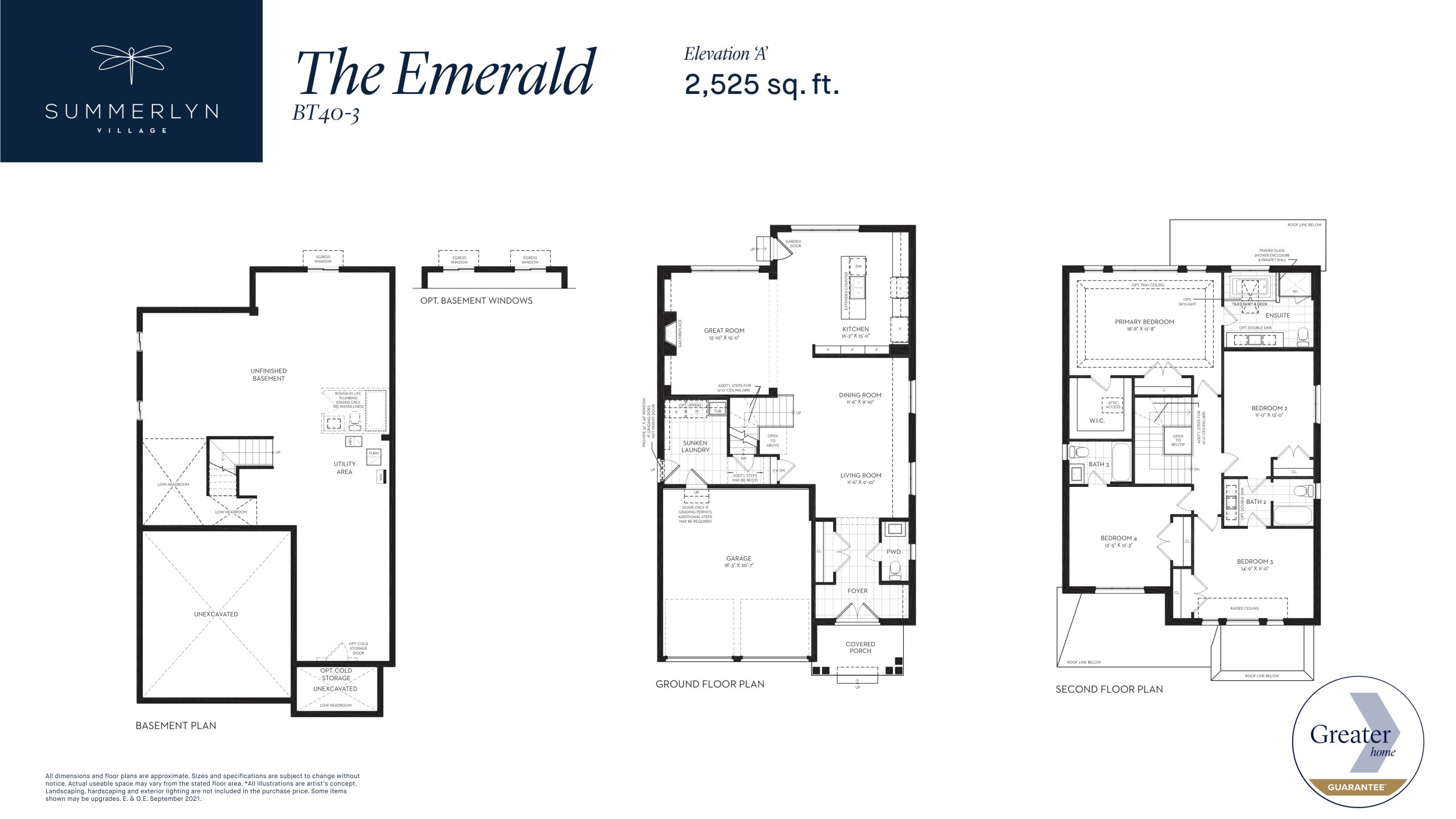 Emerald floor plan
