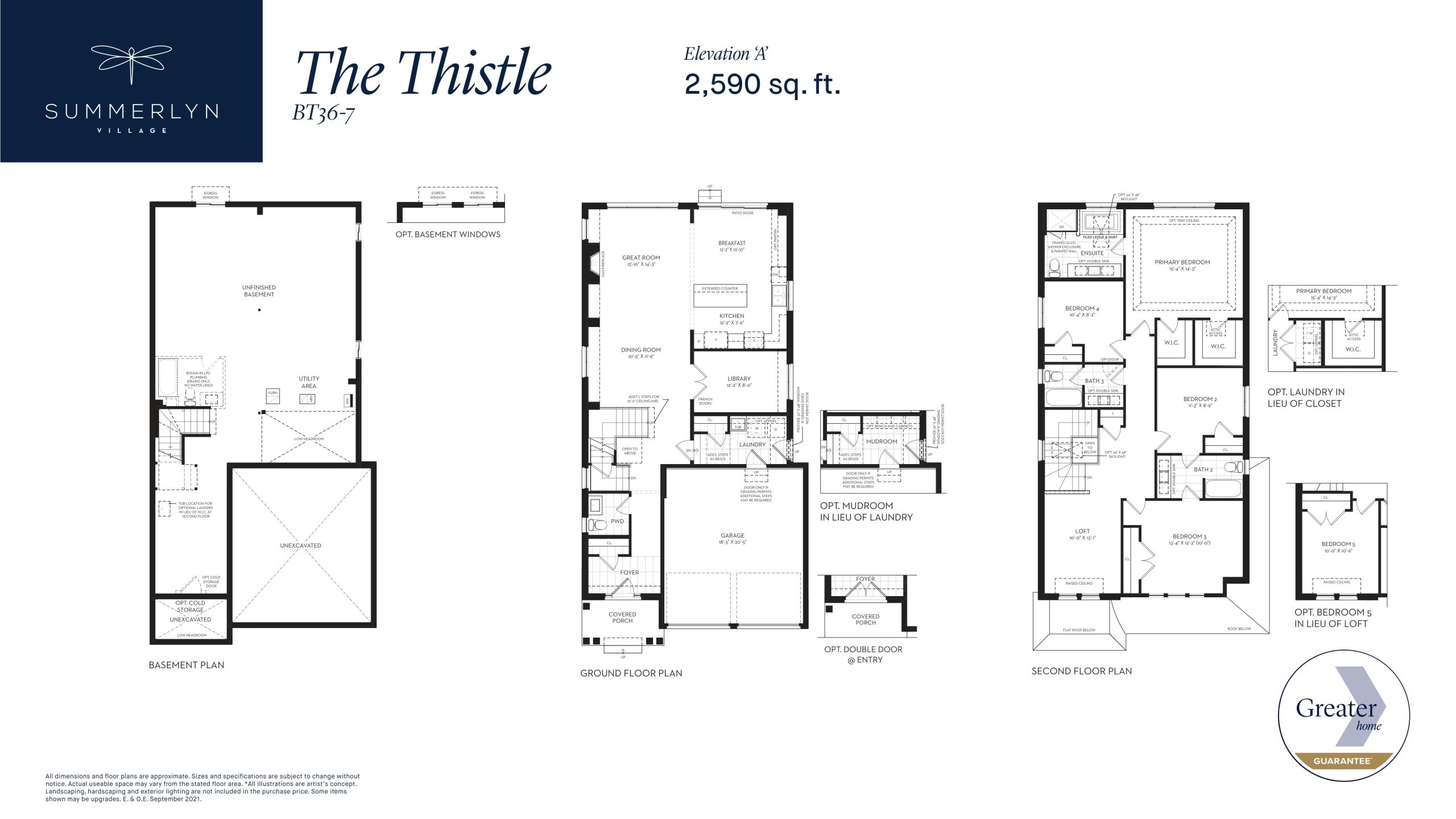 Thistle floor plan